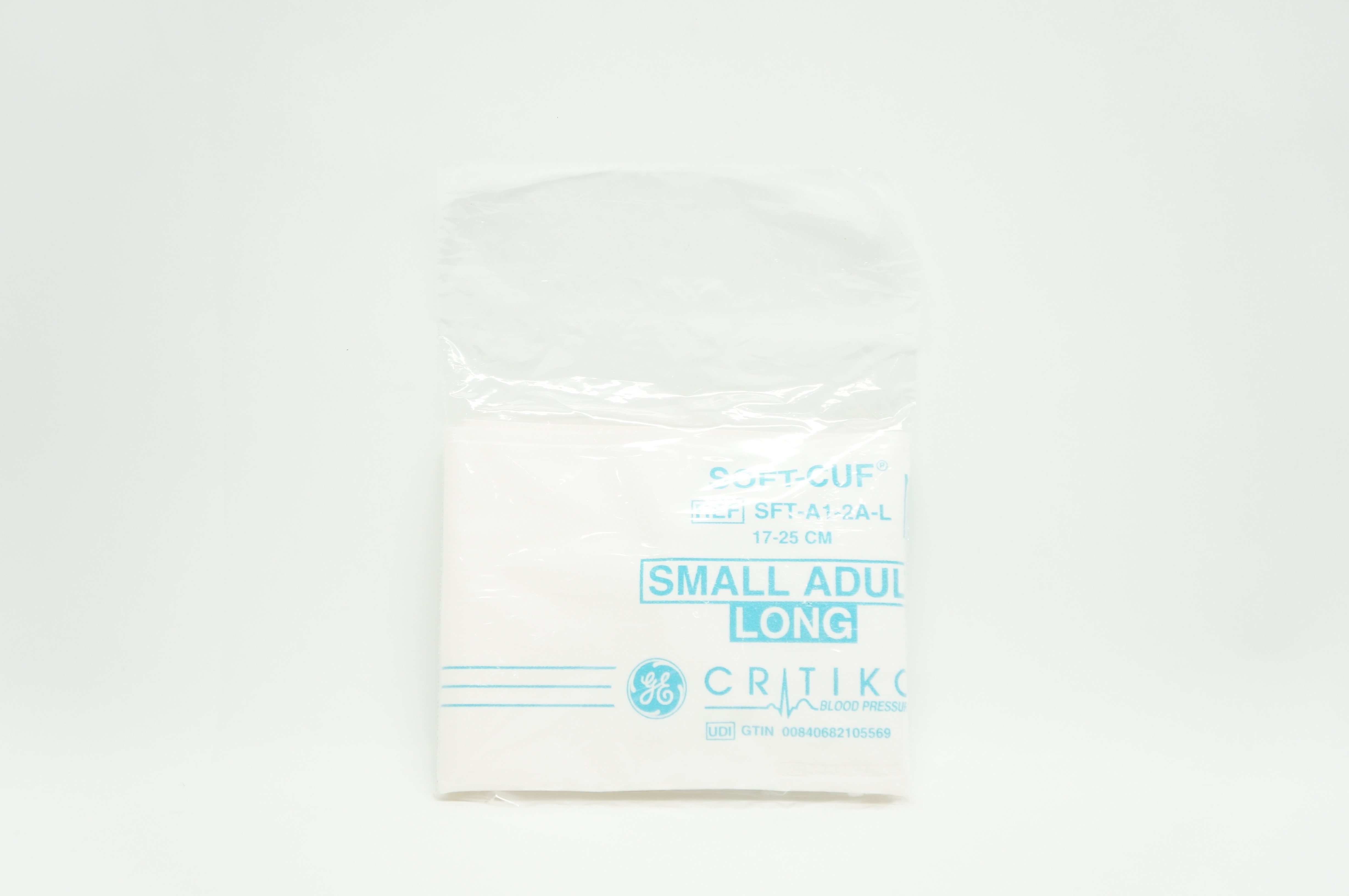 GE SFT-A1-2A-L Soft-Cuf Critikon Blood Pressure Cuffs 17-25cm, Small Adult Long