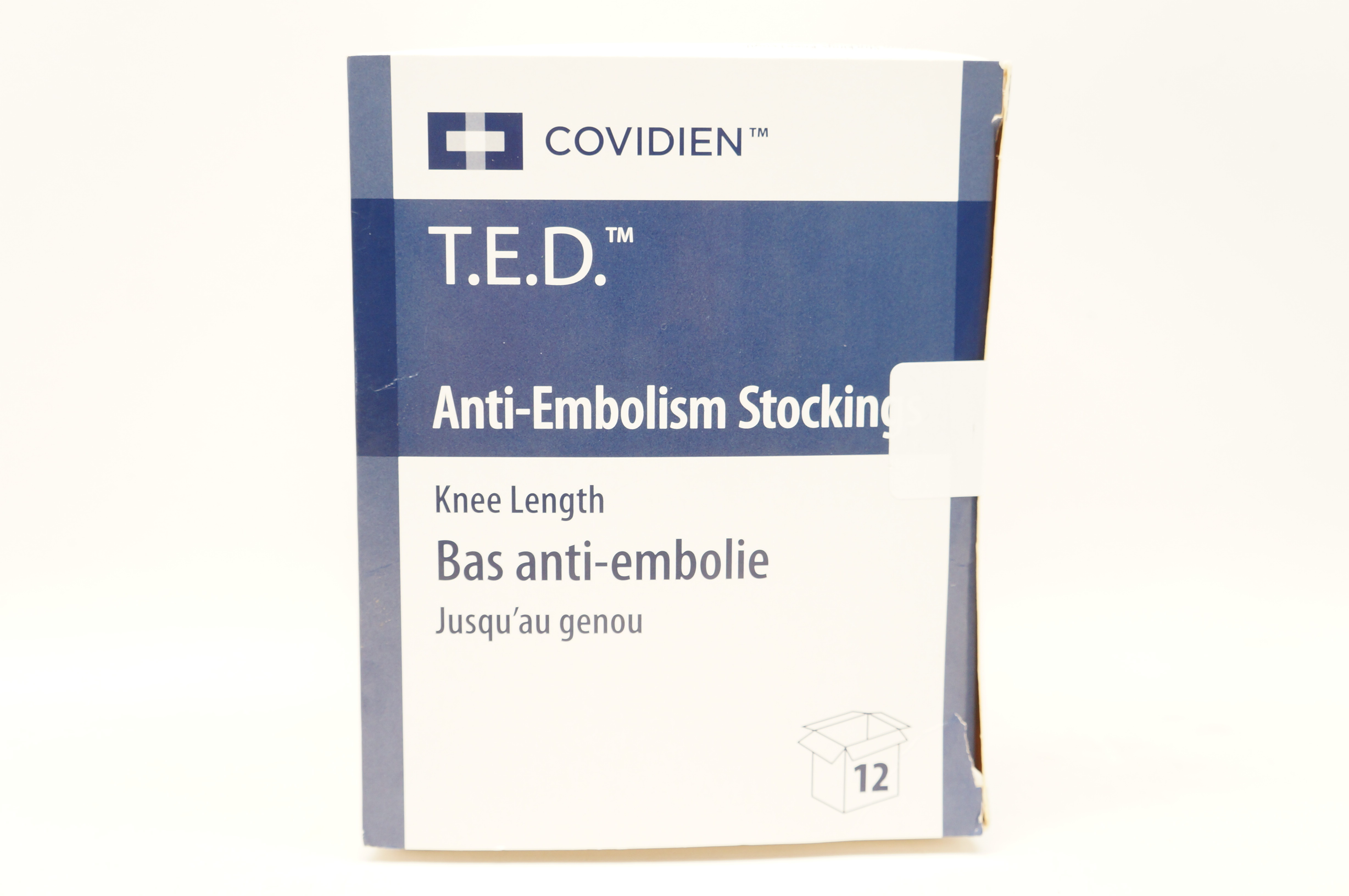 Covidien 7604 T.E.D. Anti-Embolism Stockings X-Large Regular G - Box of 12