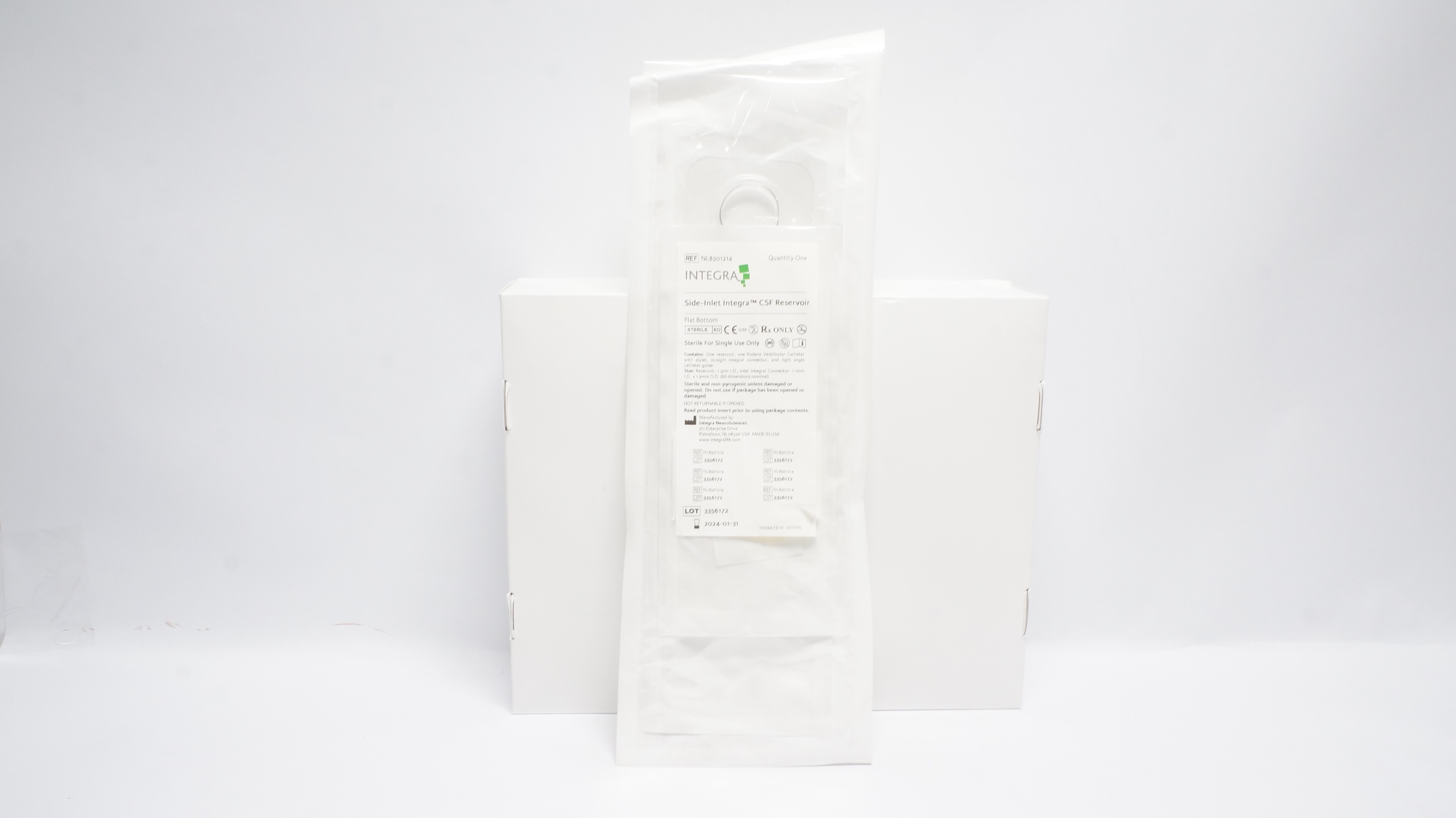 Integra NL8501214 Side-Inlet Integration CSF Reservoir (x)