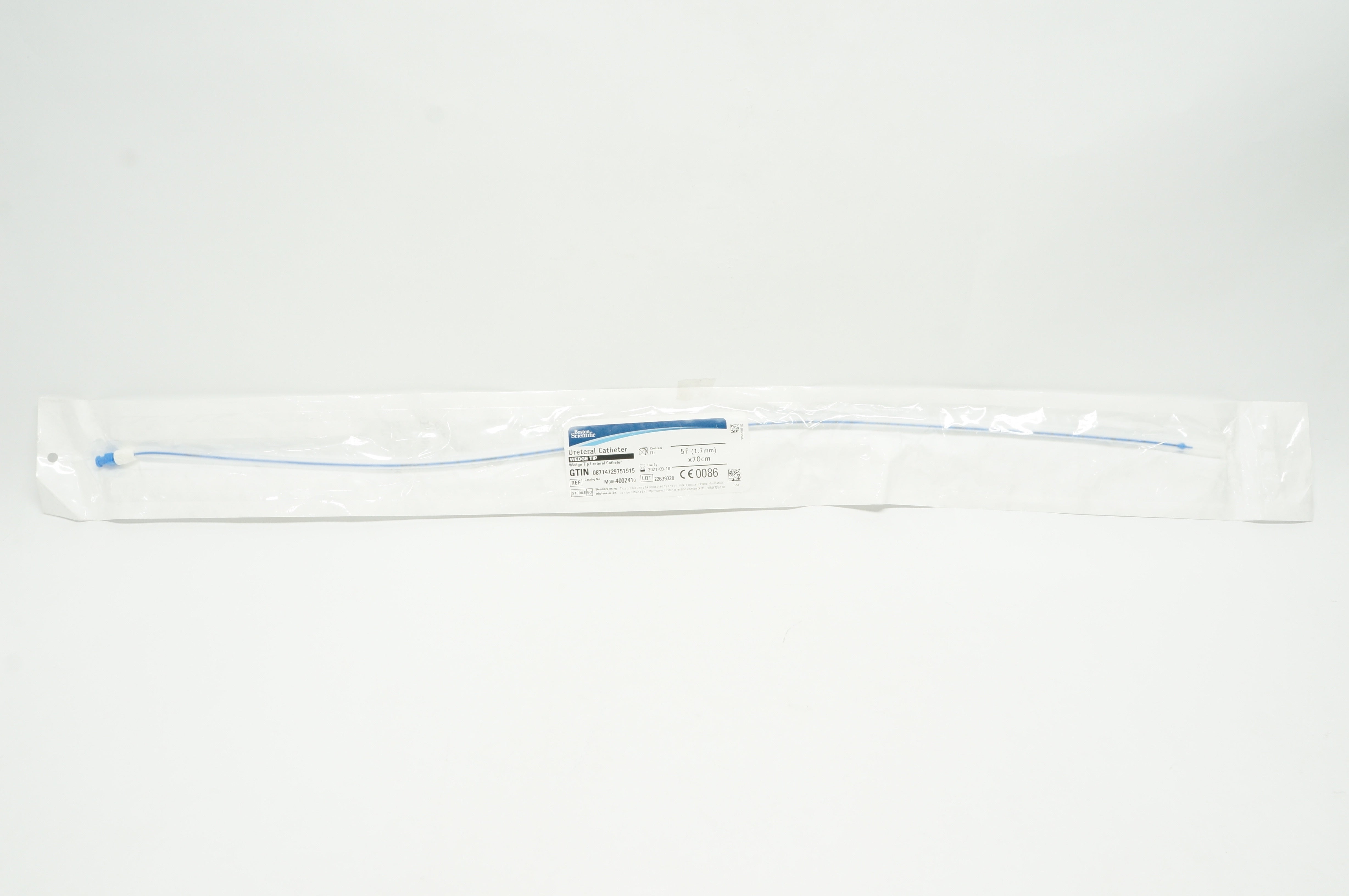 Boston Scientific M0064002410 Wedge Tip Ureteral Cath. 5F x 70cm