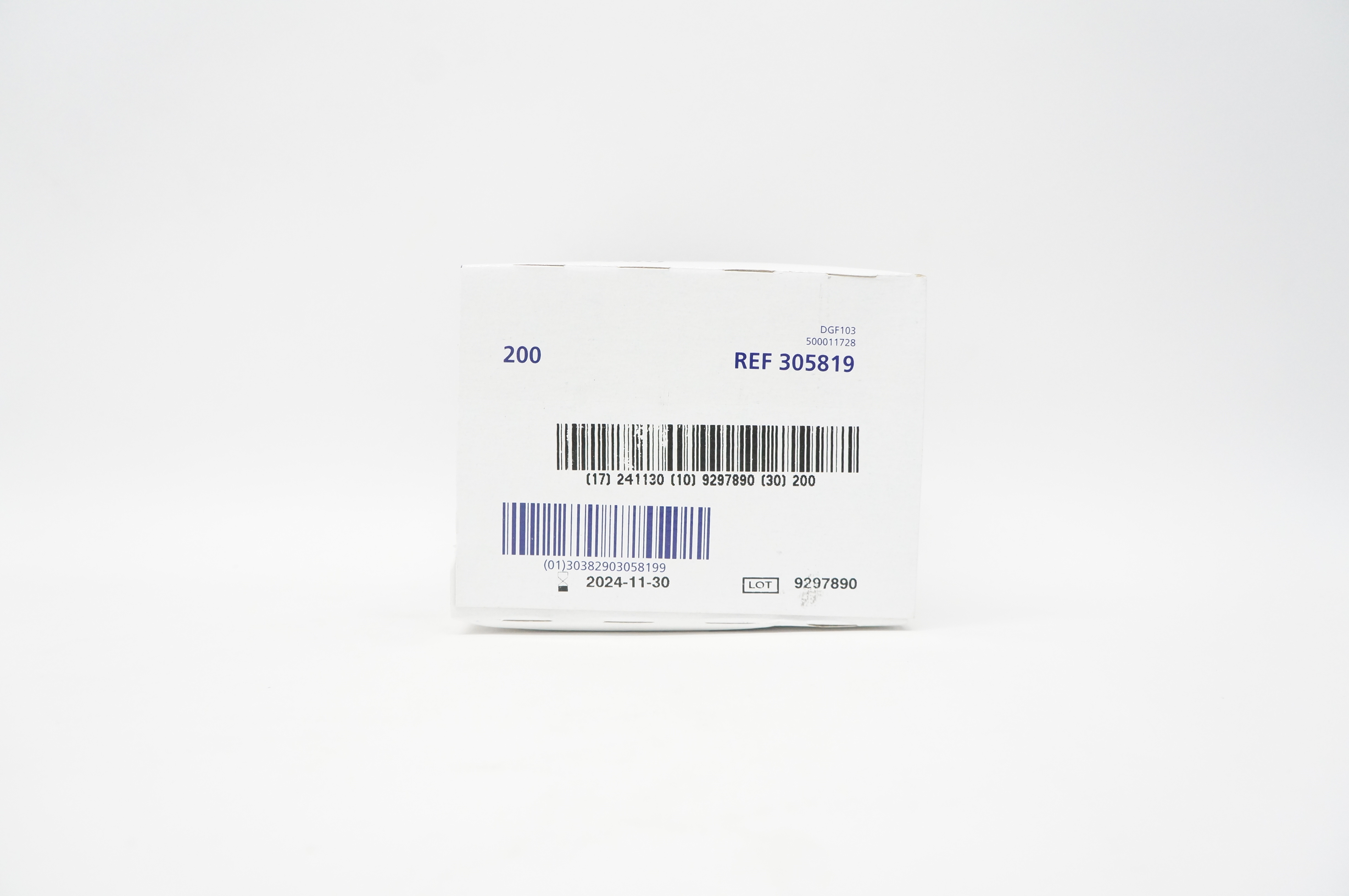 BD 305819 Syringe Tip Cap - Box of 200