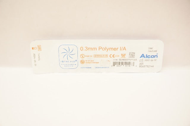 Alcon 8065752146 INTREPID 0.3MM POLYMER I/A, CONICAL STRAIGHT