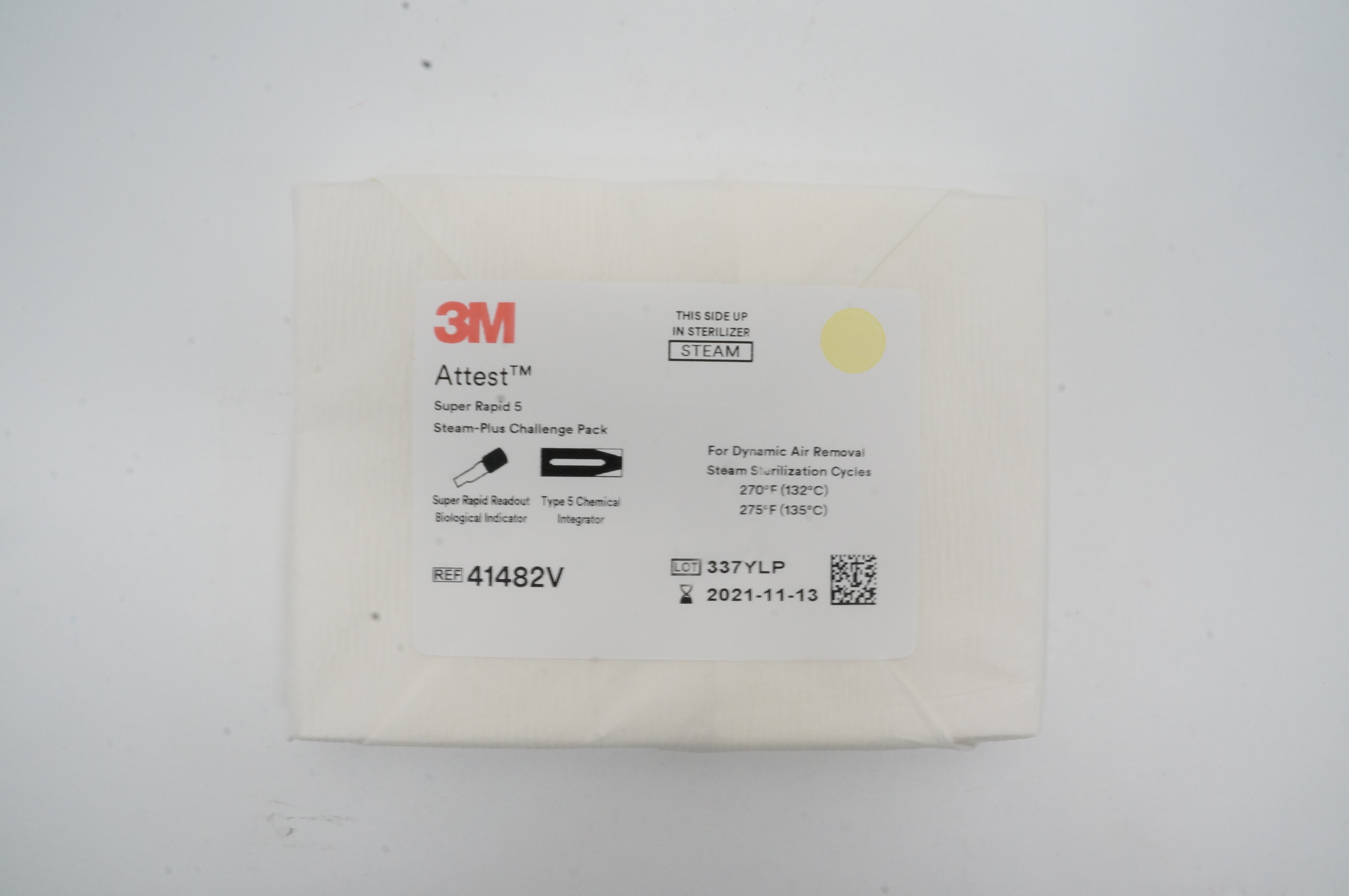 3M 41482V Attest Super Rapid 5, Steam-Plus Challenge Pack