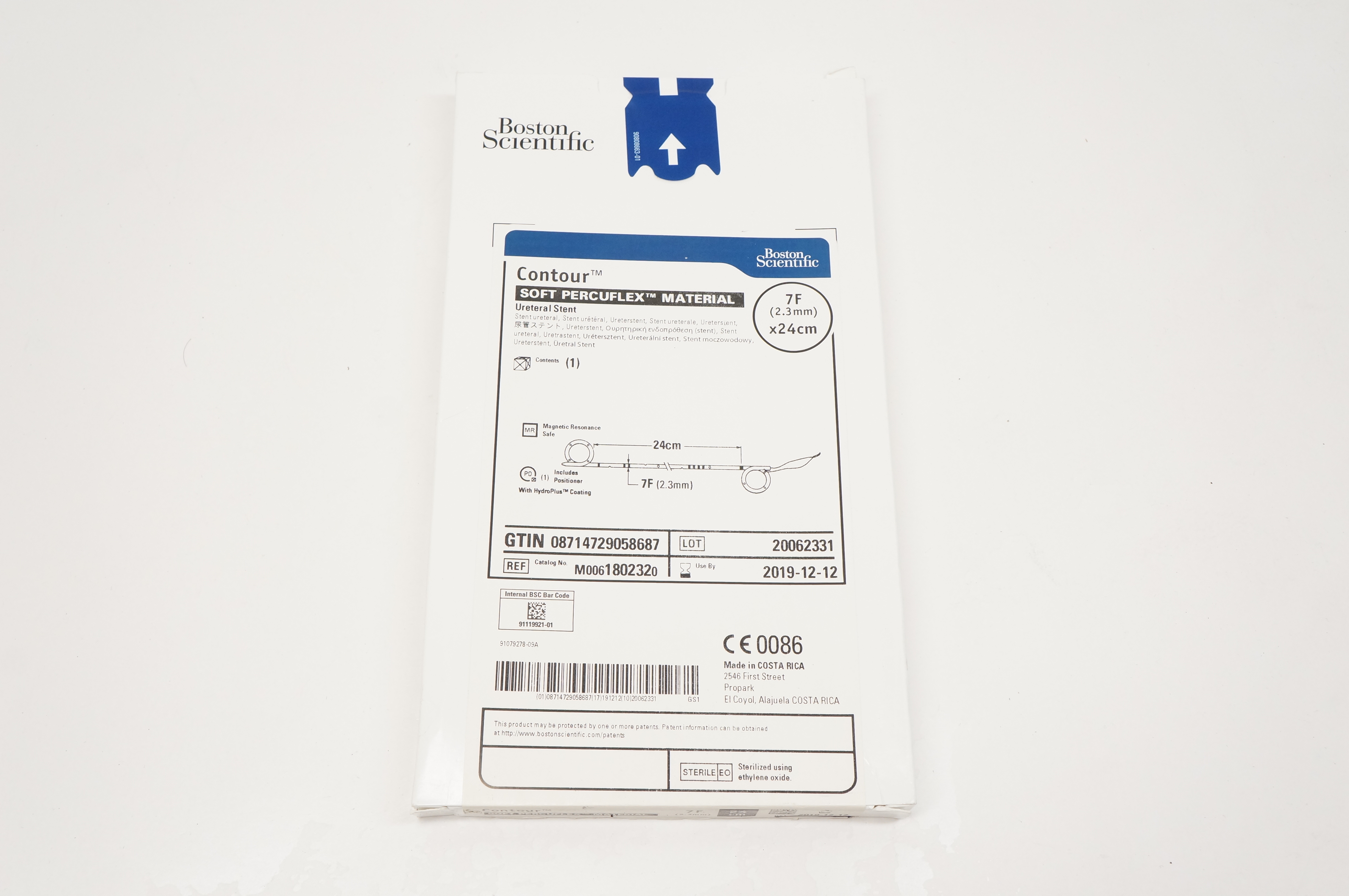 Boston Scientific 180232 Contour Soft Percuflex Material 7F x 24cm (x)