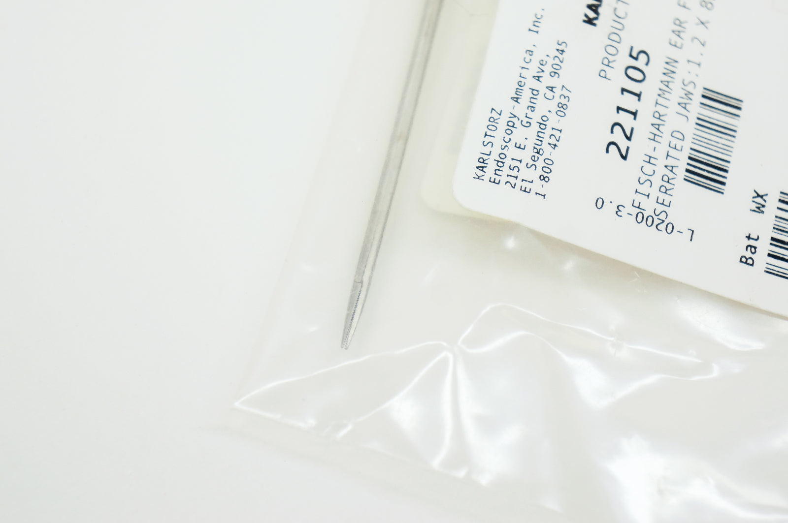 ○Carl Lasson○３枚セット◇２２cm・１７cm◇ Cop◇ Spoon Forceps, 3 mm | KARL STORZ Endoskope | 日本