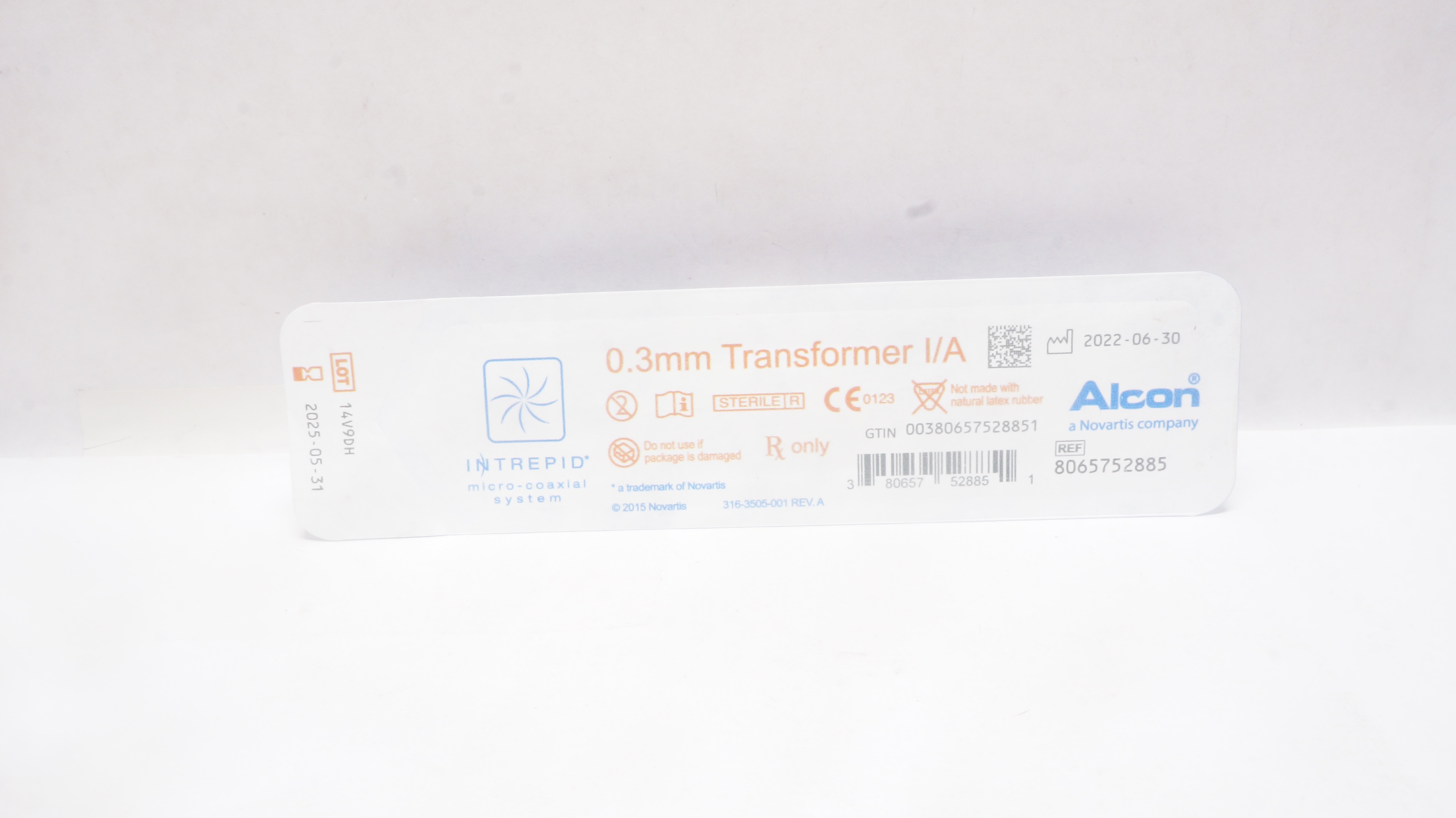 Alcon 8065752885 Intrepid Micro-Coaxial System Transformer I/A 0.3mm