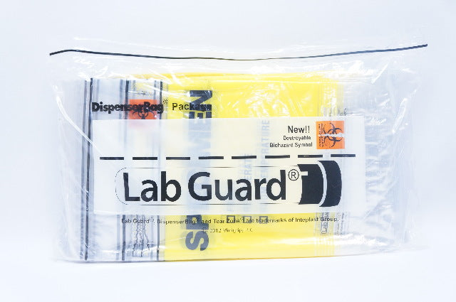 LabGuard Specimen Bag and Tear Zone
