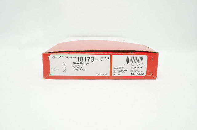 Hollister 18173 New Image Drainable Pouch Ultra Clear 2 1/4 inch - Box of 2