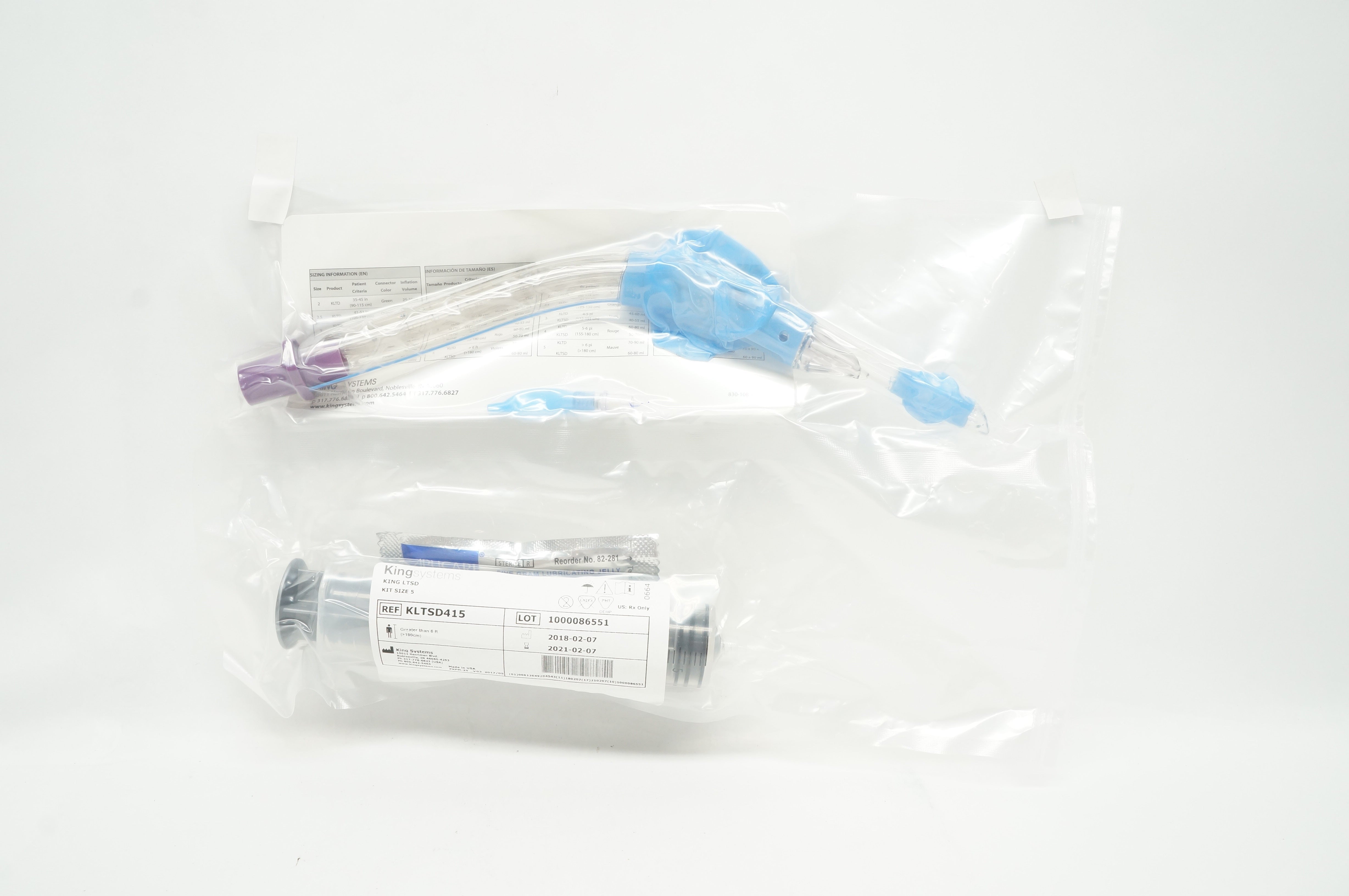 King Systems KLTSD415 kKing LTSD Kit Size 5,  >180cm (x)