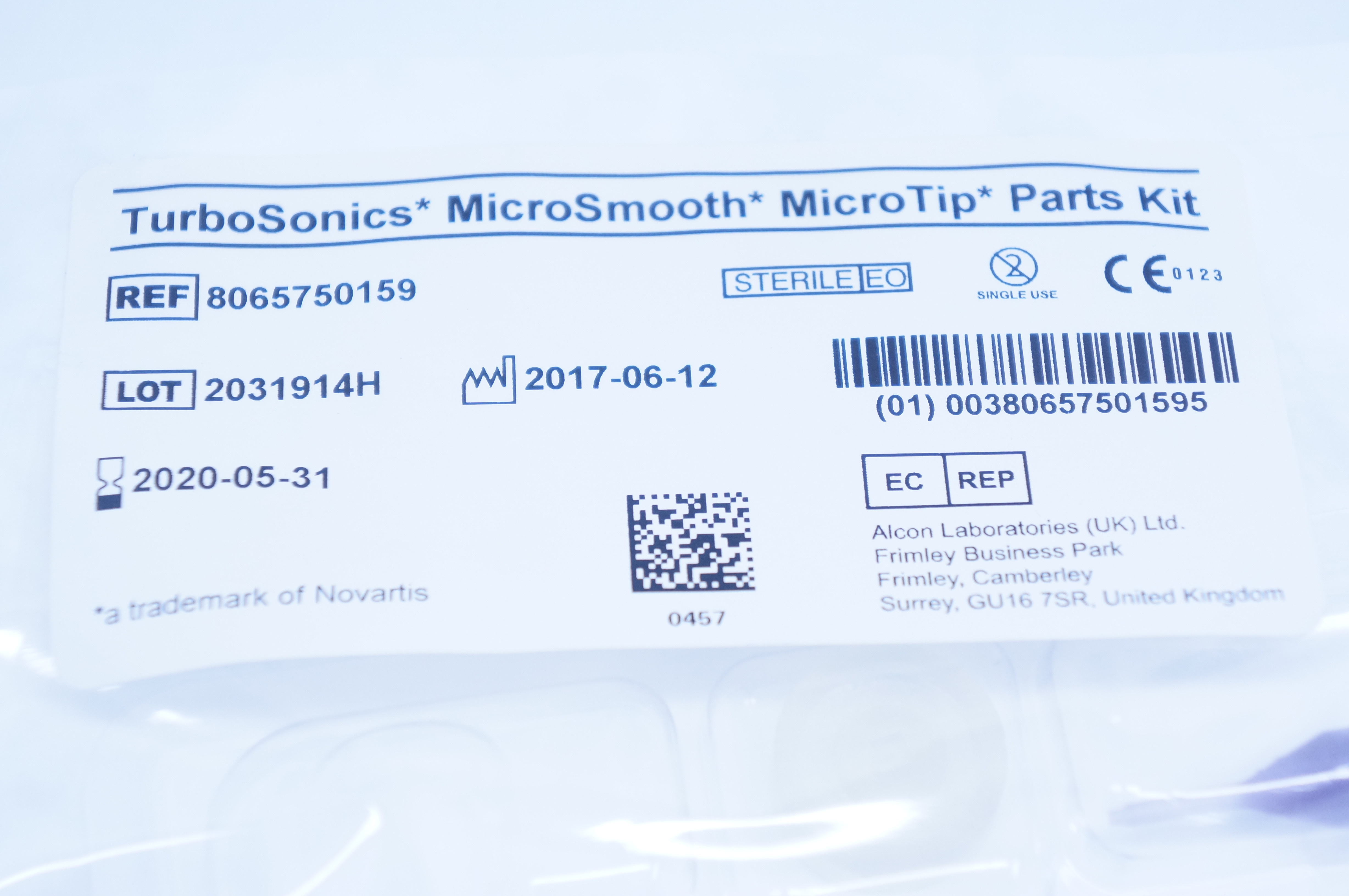 Alcon 8065750159 TurboSonics MicroSmooth MicroTip Parts Kit (x)