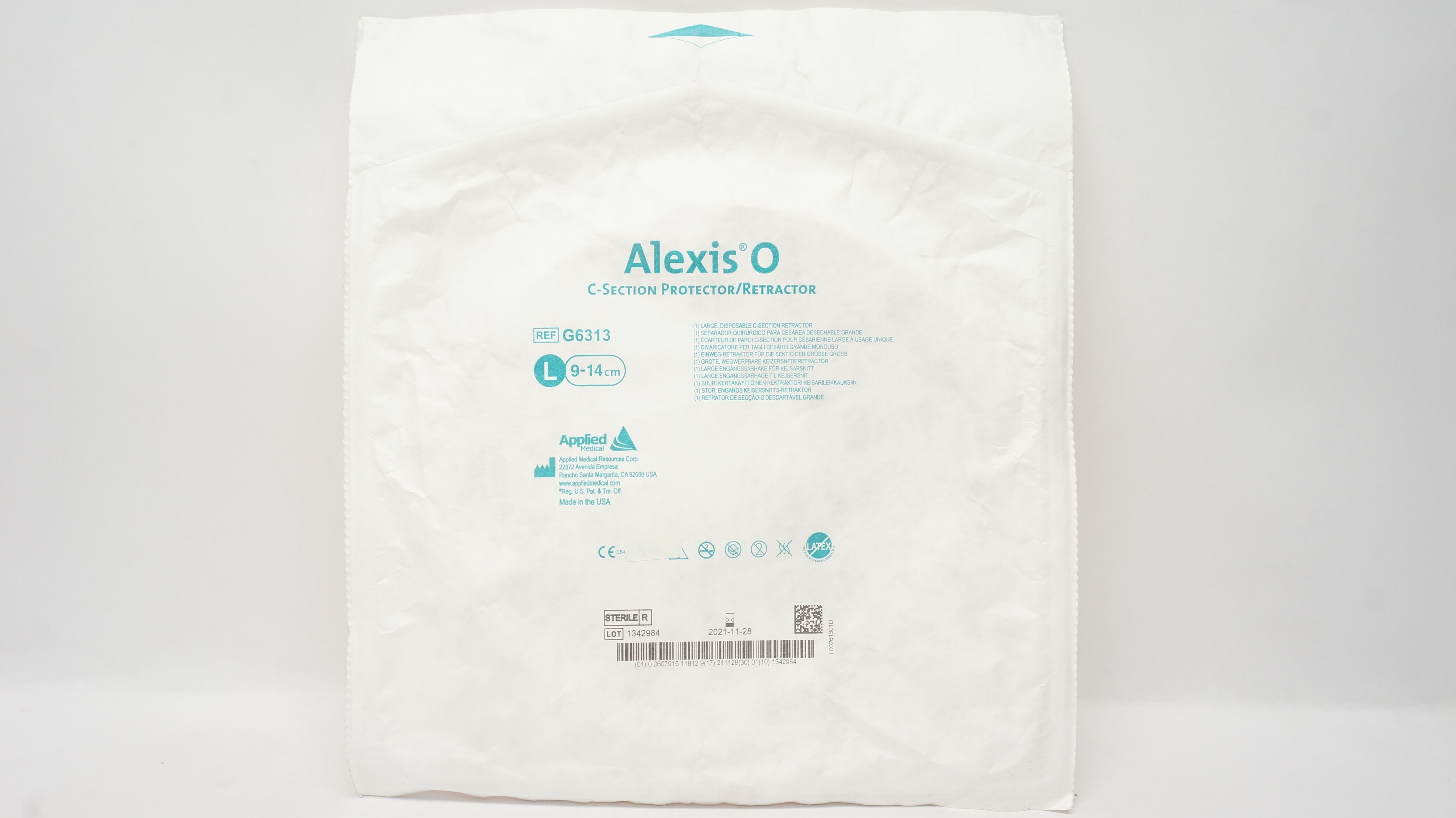 Applied Medical G6313 Alexis O CSection Protector/Retractor 914cm (x)