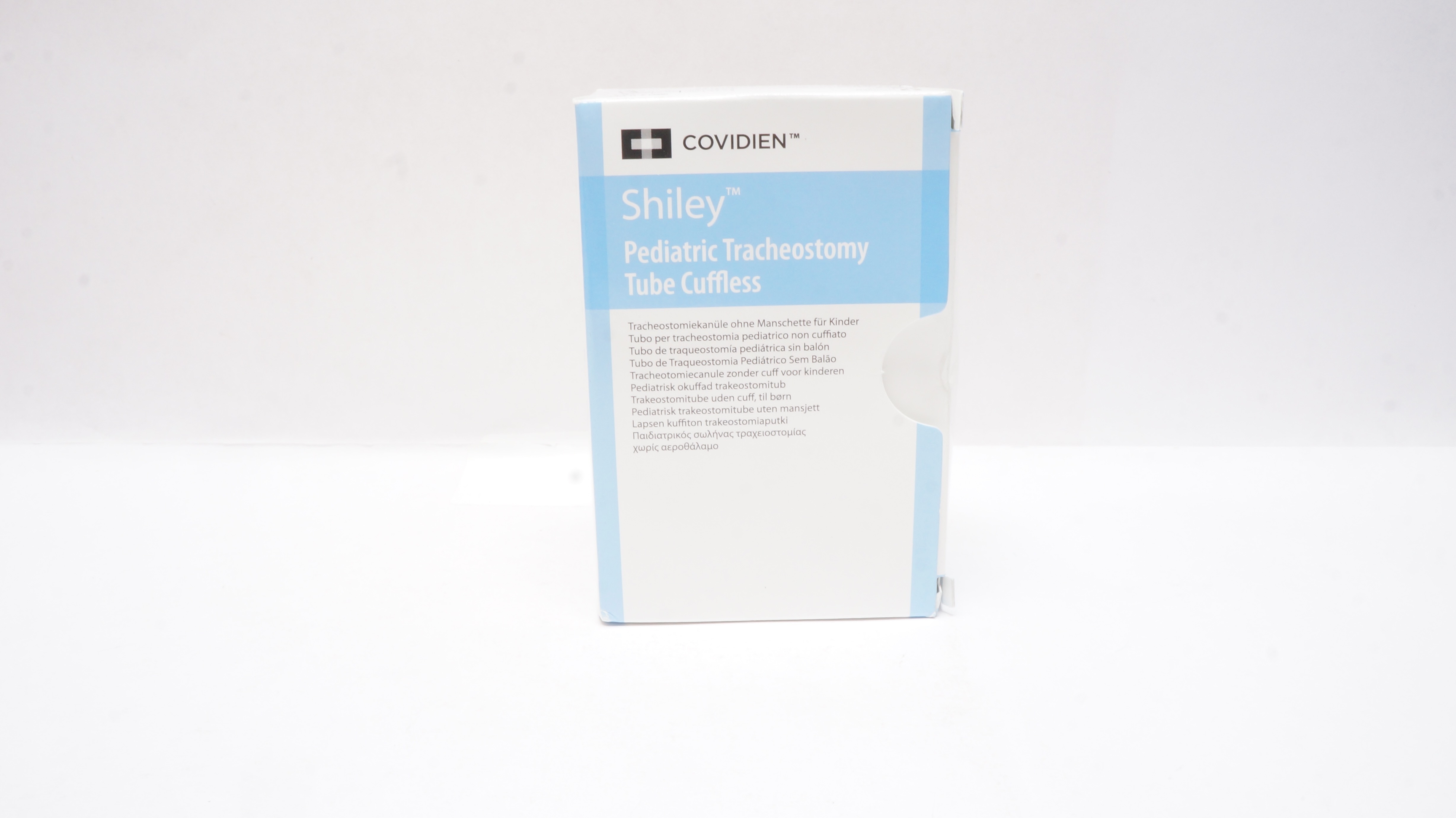 Covidien 4.0PED Shiley Pediatric Tracheostomy Tube Cuffless 4.0mm x 5.9mm