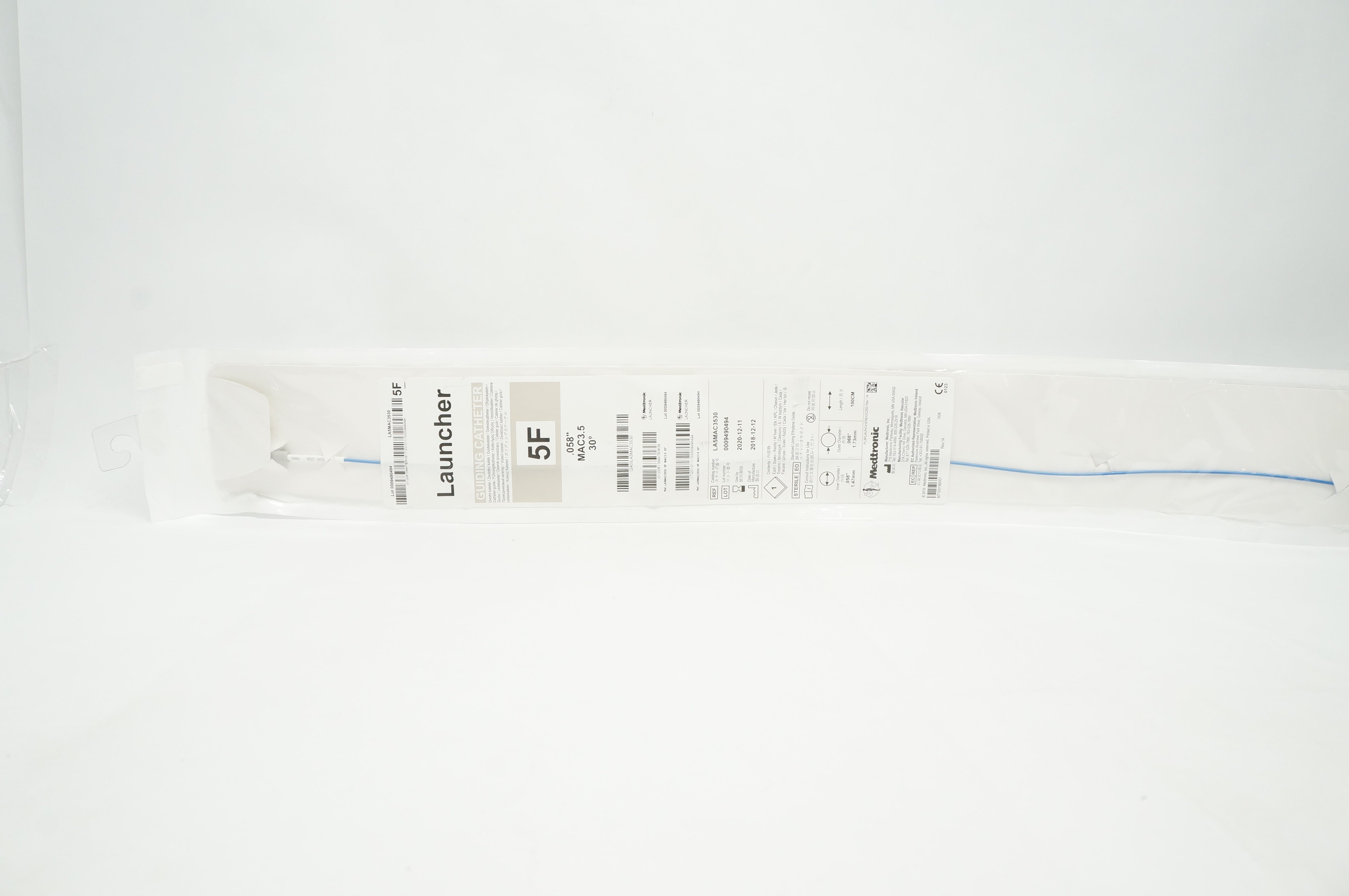 Medtronic LA5MAC3530 Launcher Guiding Cath. MAC3.5, 5F x .058inch (x)