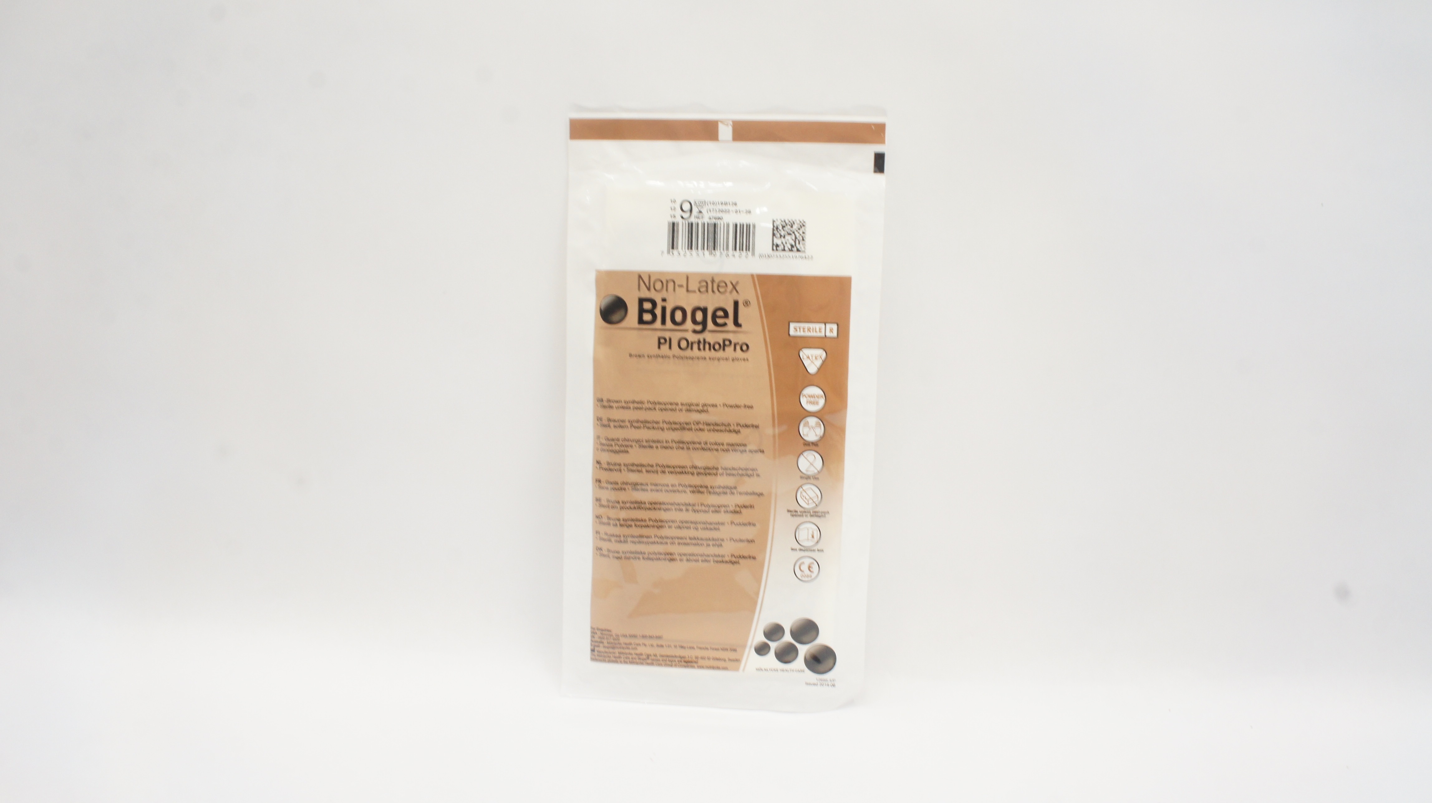 Molnlycke Healthcare 47690 Biogel PI OrthoPro Polyisoprene Surgical Gloves 9 (x)
