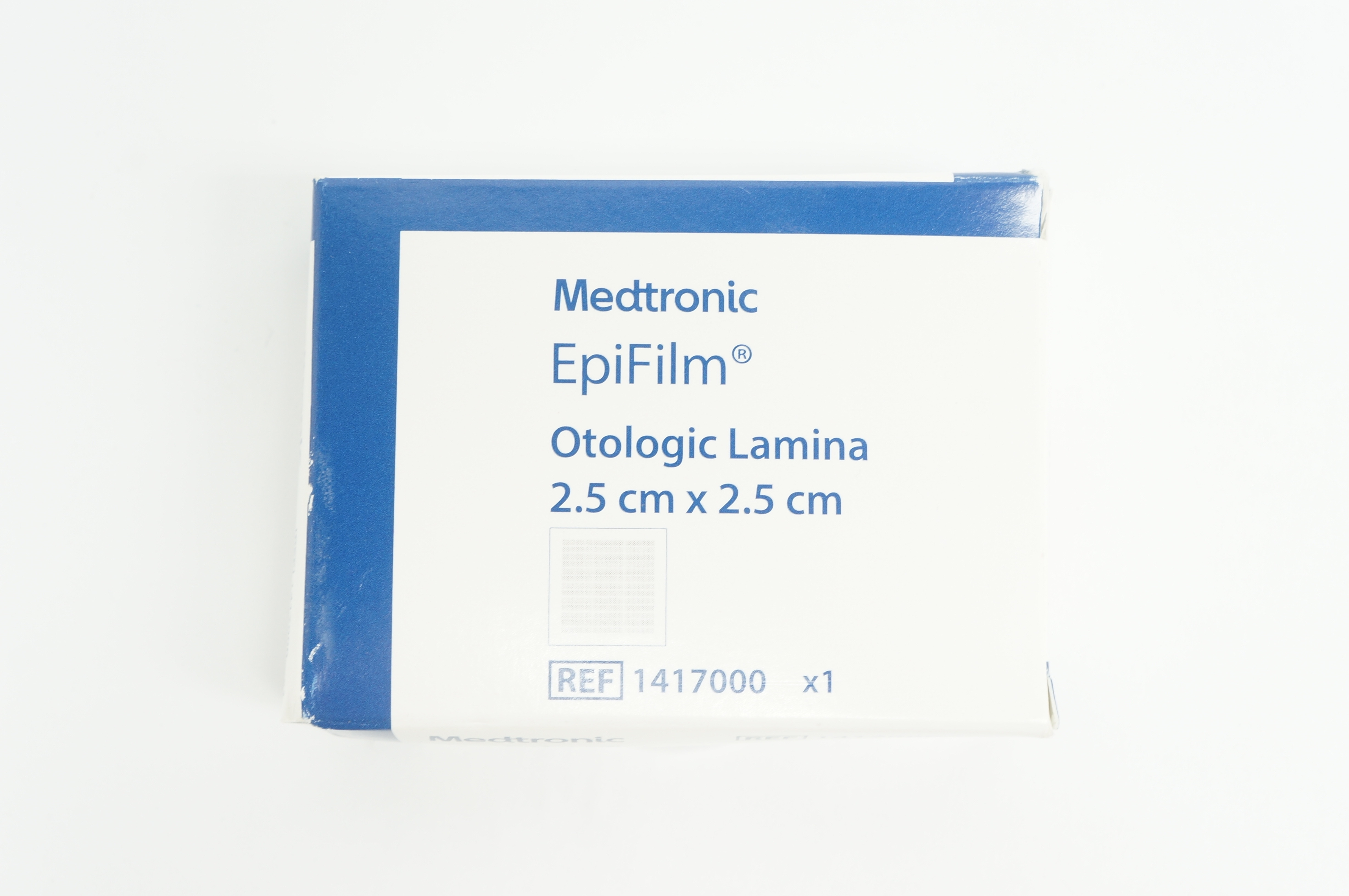 Medtronic 1417000 EpiFilm Otologic Lamina 2.5cm x 2.5cm (x)