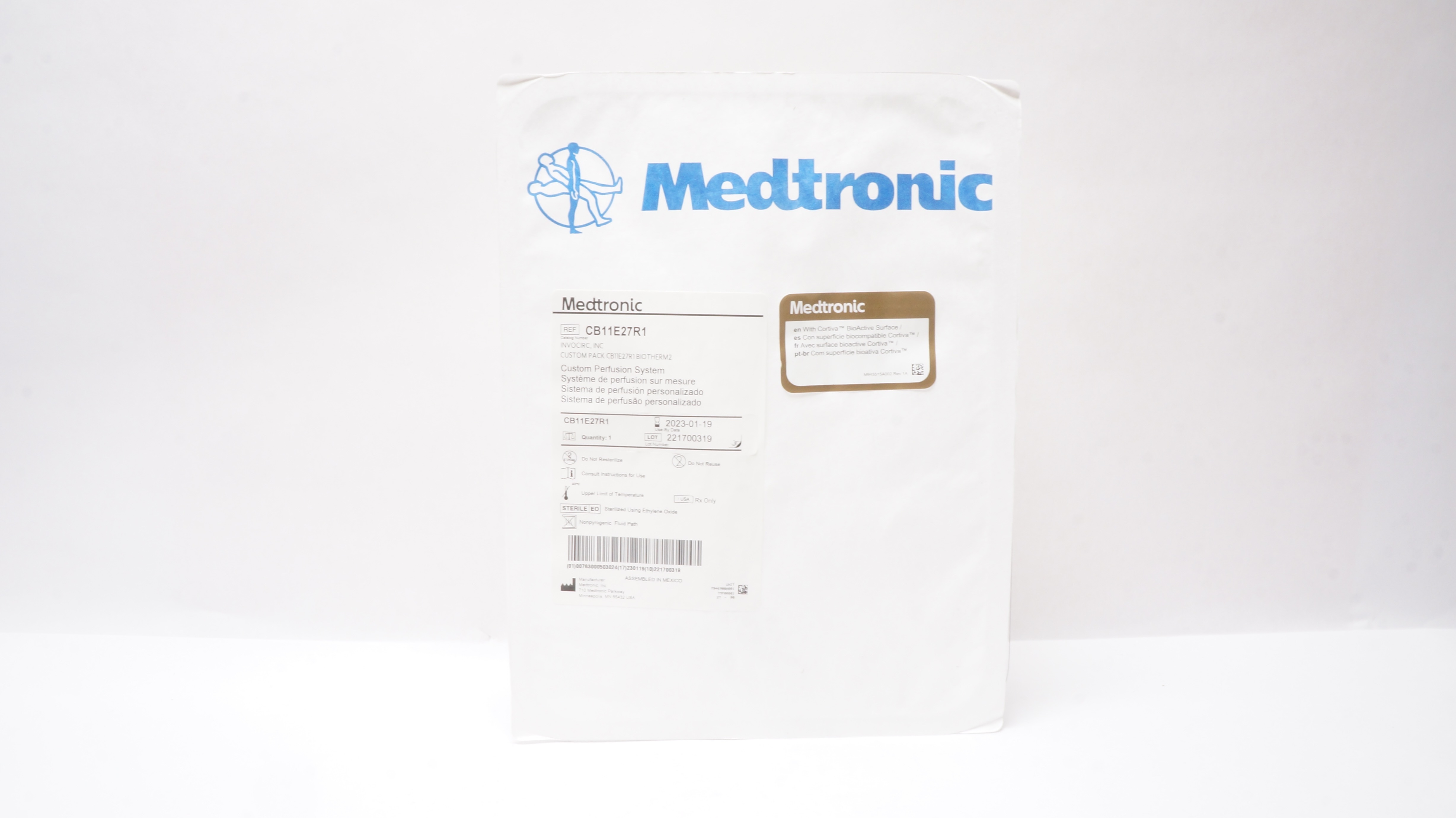 Medtronic CB11E27R1 Custom Perfusion System (x)