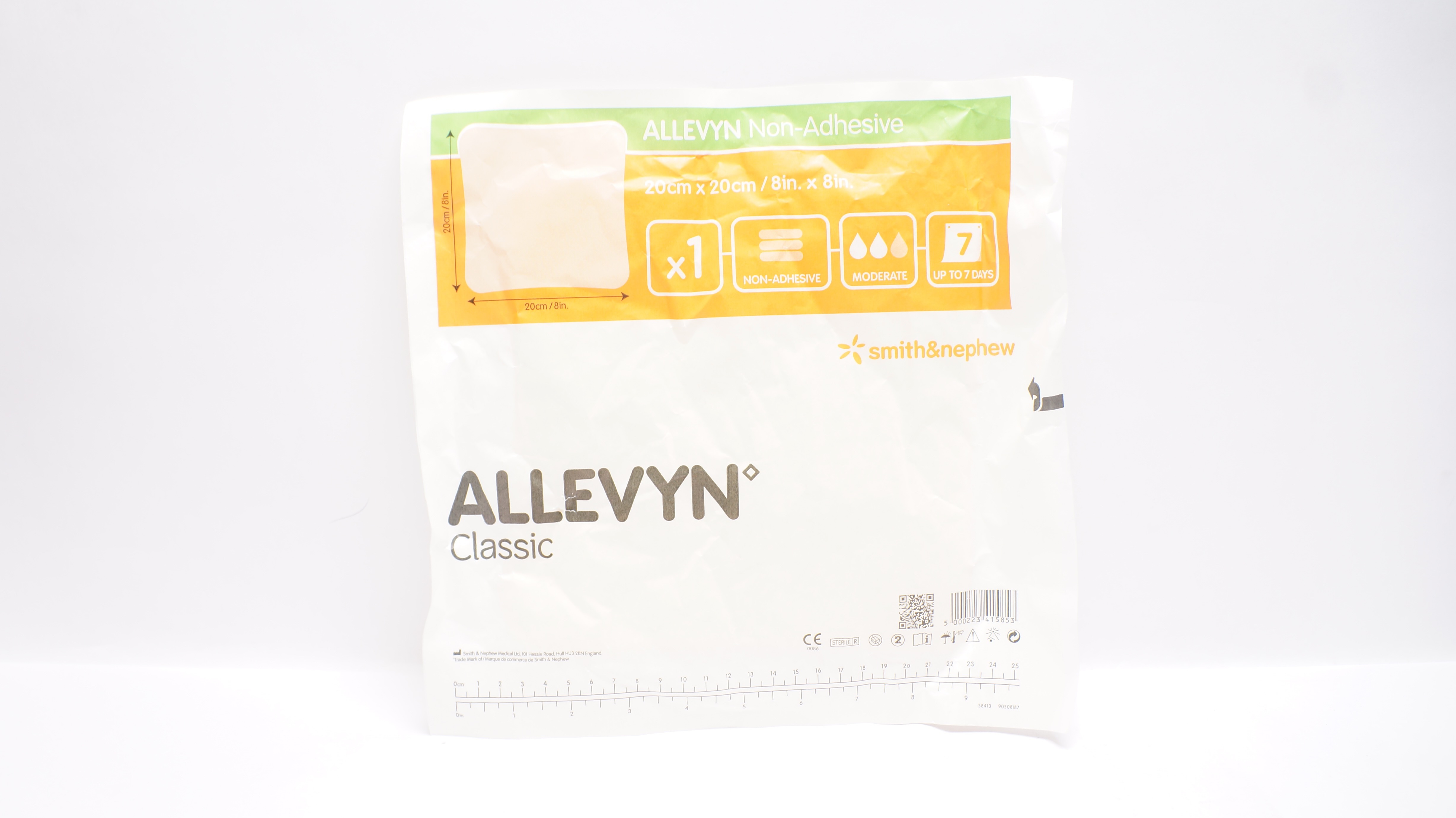 Smith&Nephew 66927638 Allevyn Classic Non-Adhesive 8inch x 8inch (x)