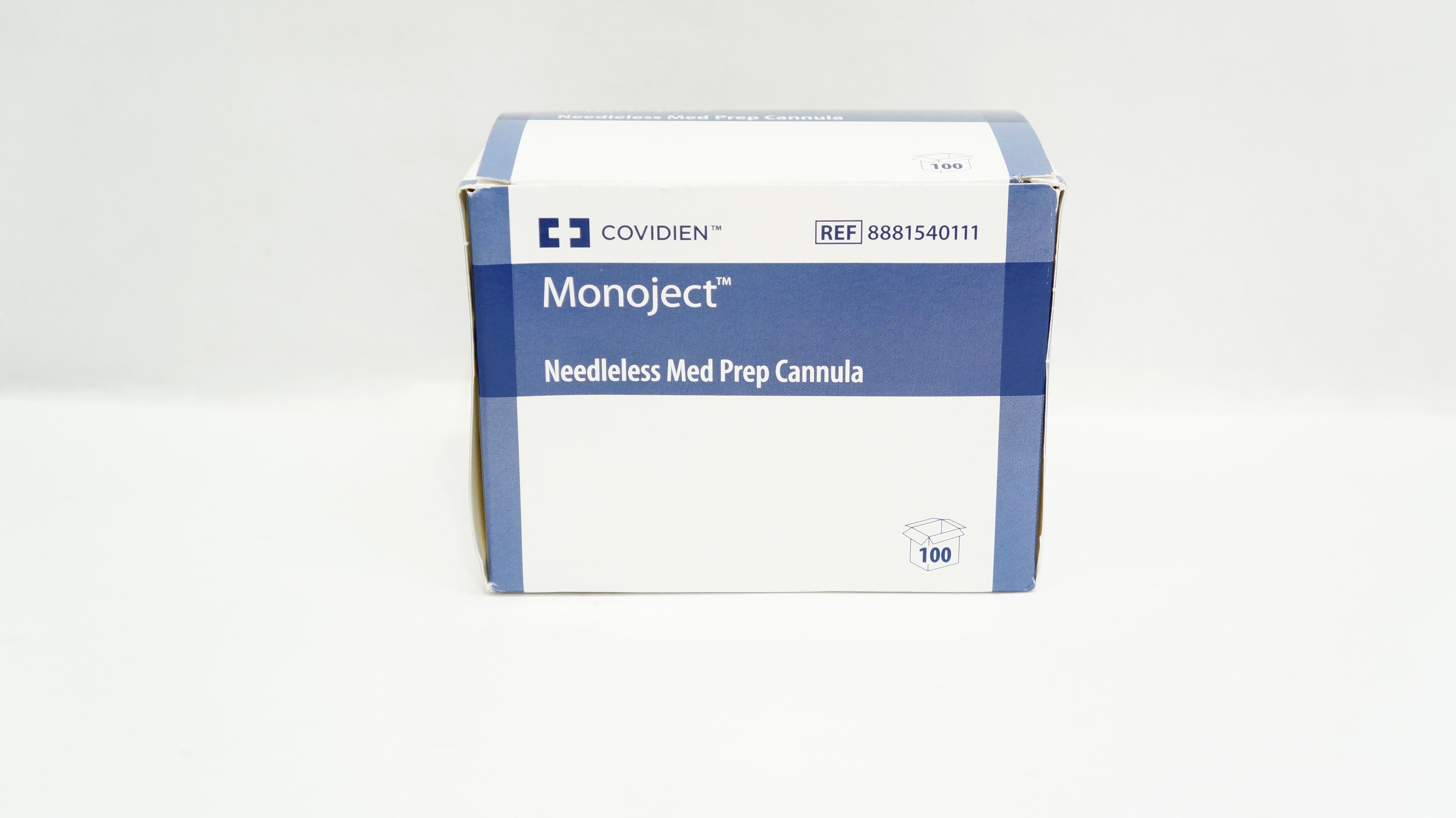 Covidien 8881540111 Monoject Ndleless Med Prep Cannula Box of 100