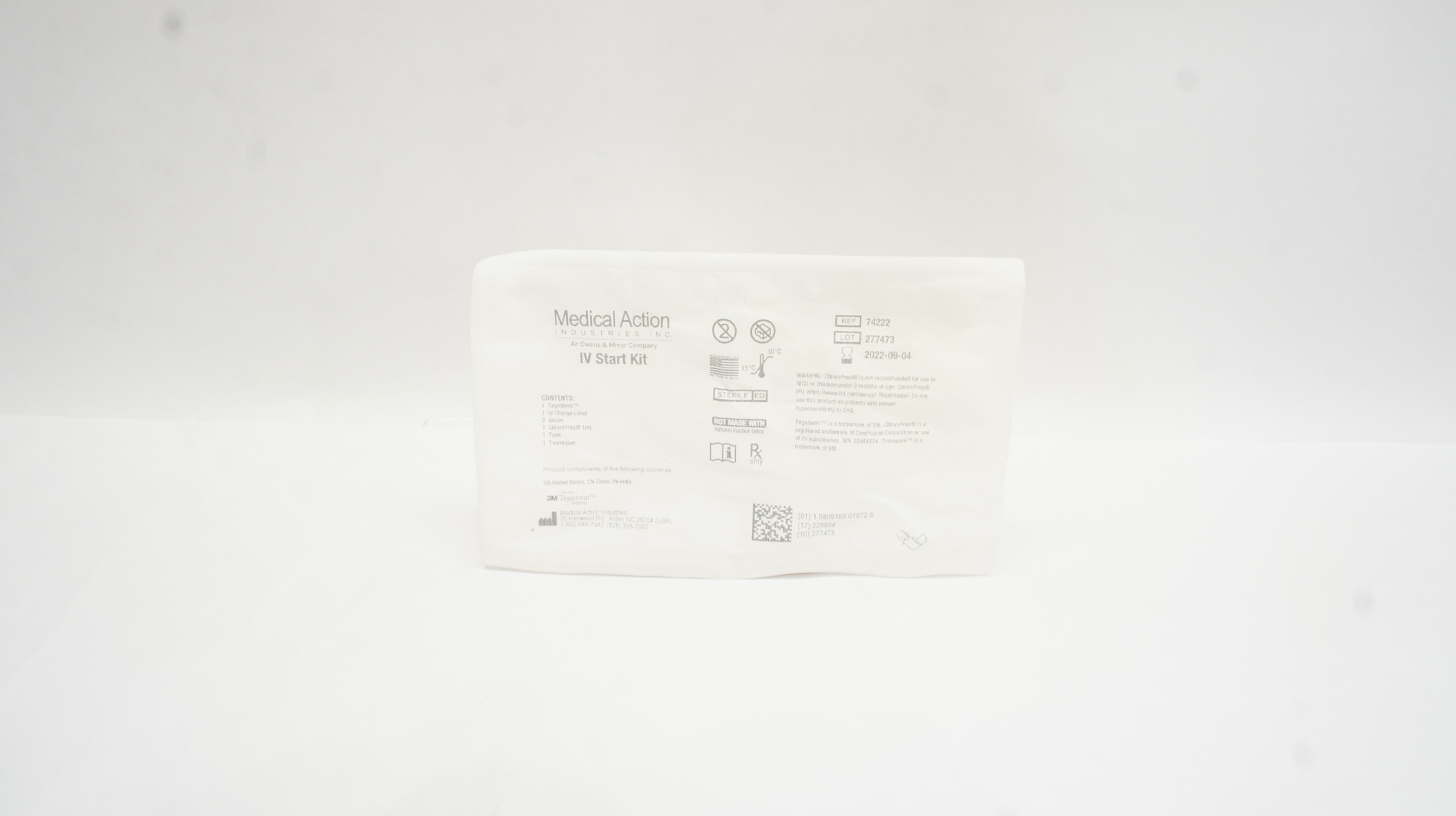 Medical Action 74222 3M Tegaderm IV Start Kit (x)