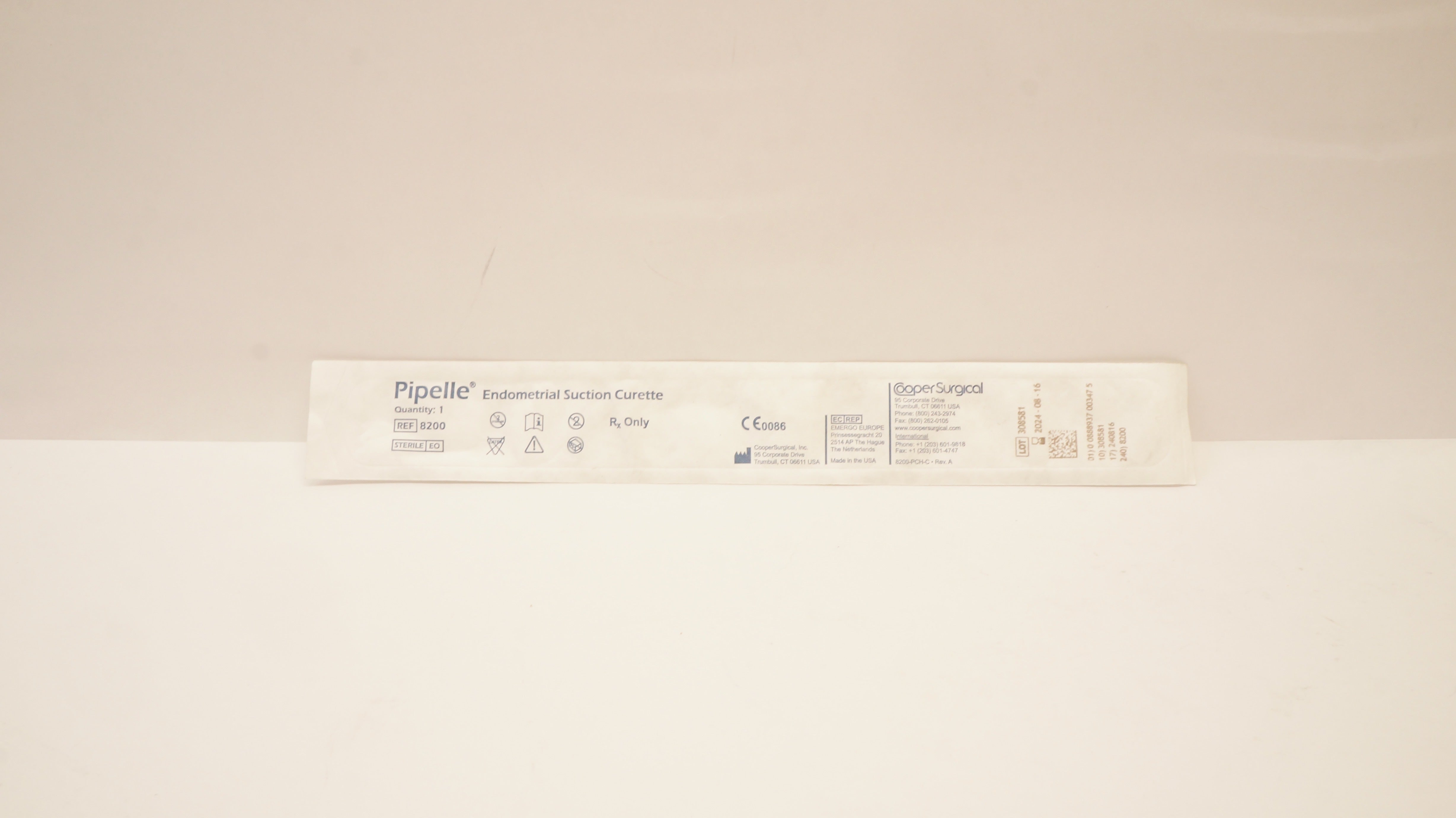 Cooper Surgical 8200 Pipelle Enometrial Suction Curette