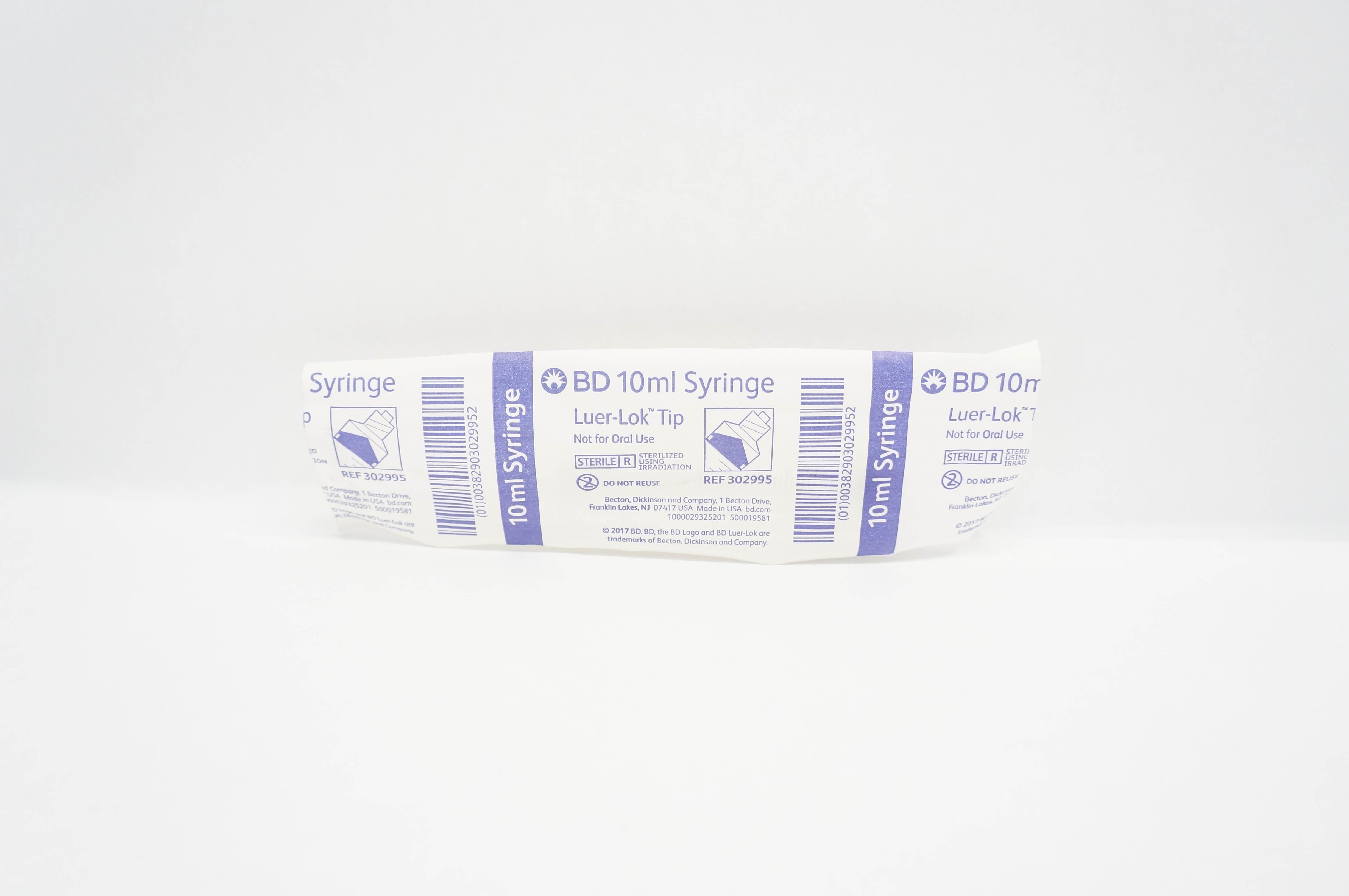 BD 302995 10ml Syringe Luer-Lok Tip