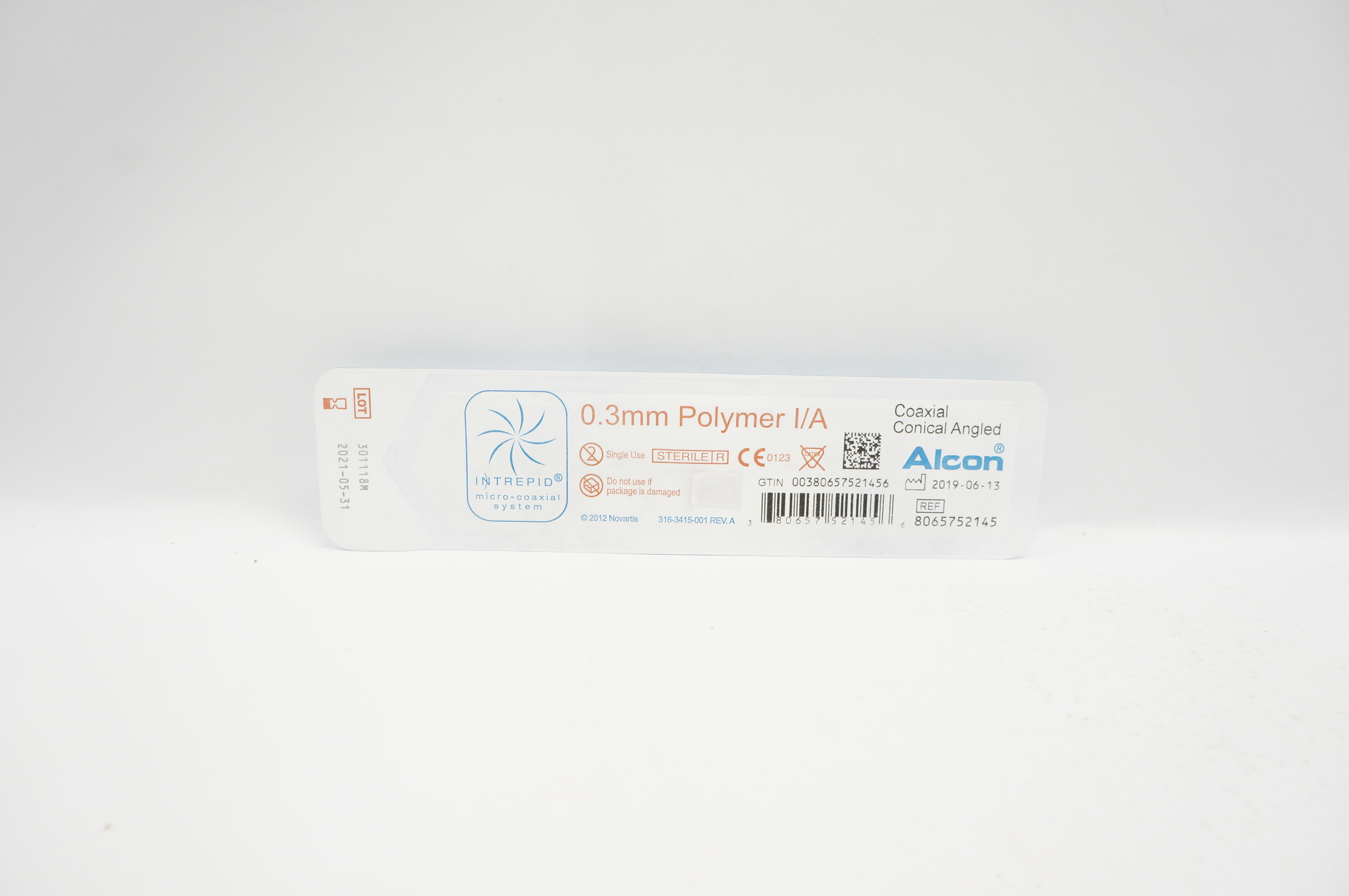 Alcon 8065752145 0.3mm Polymer I/A Coaxial Conical Angled (x)
