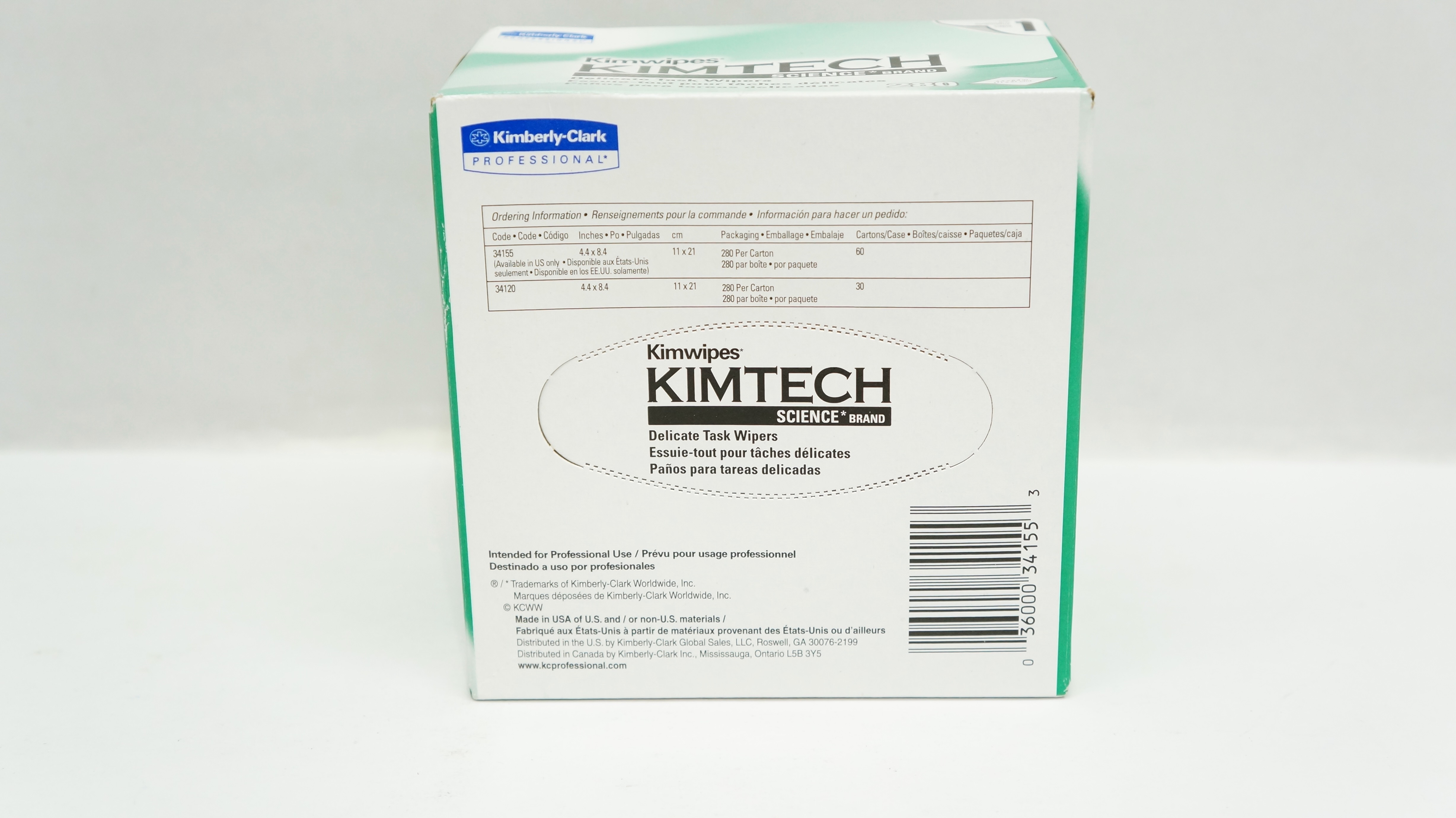 Kimberly-Clark Kimwipes Kimtech Delicate Task Wipers