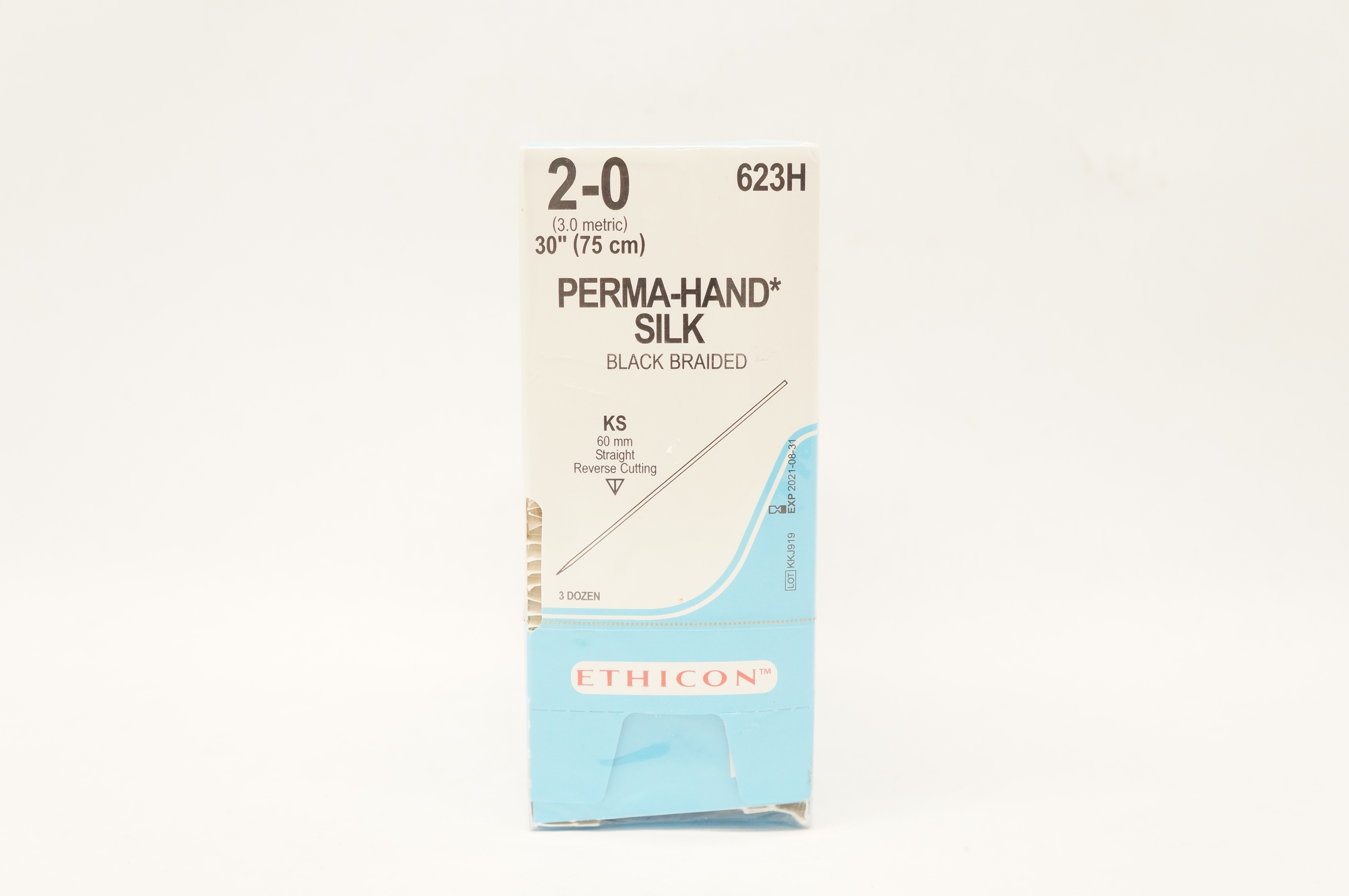 Ethicon 623H PERMA-HAND, KS 60mm Straight, 30 (x) ~ Box of 36