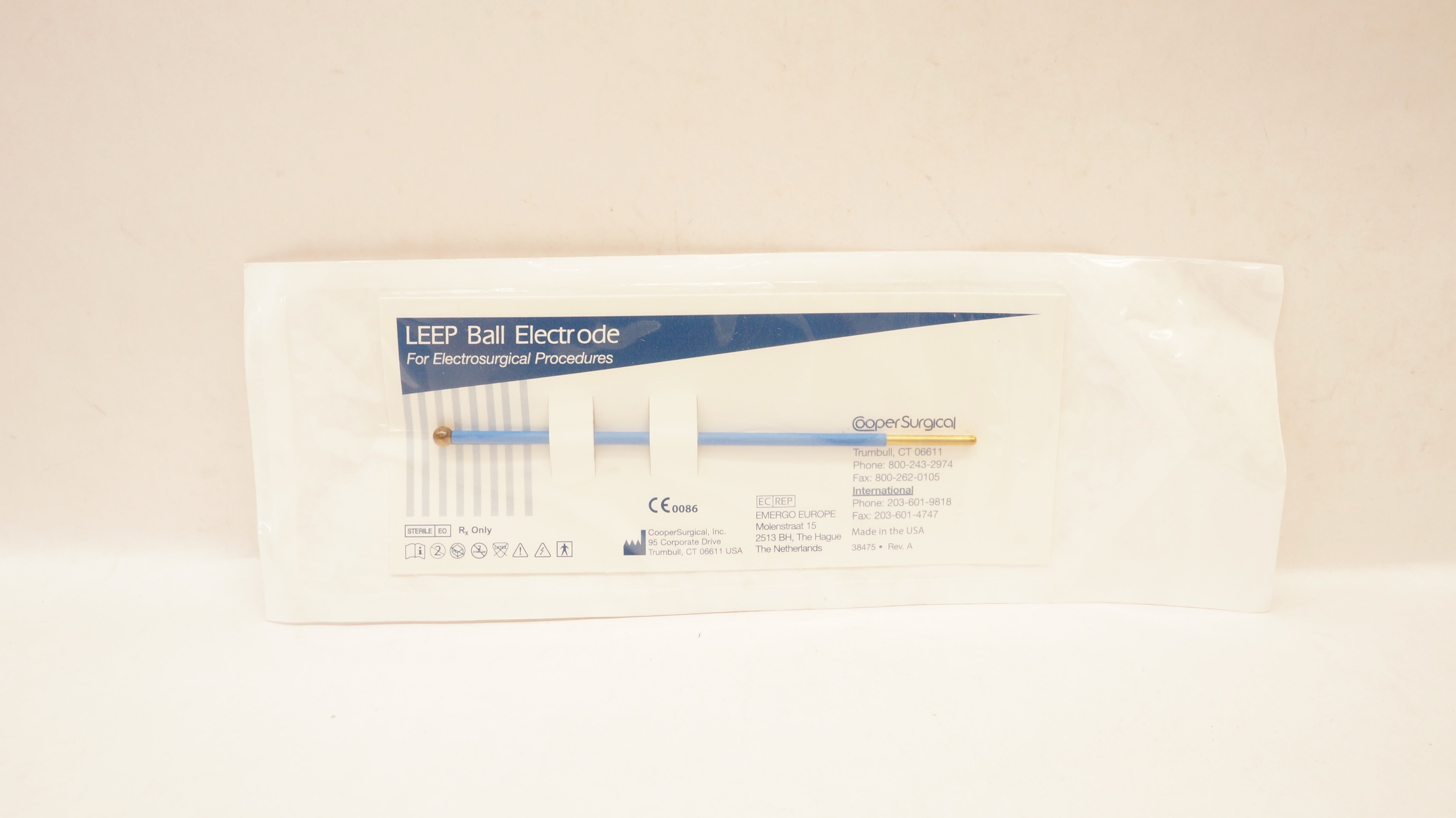 Cooper Surgical B0512 Leep Ball Electrode 5mm x 12cm (x)