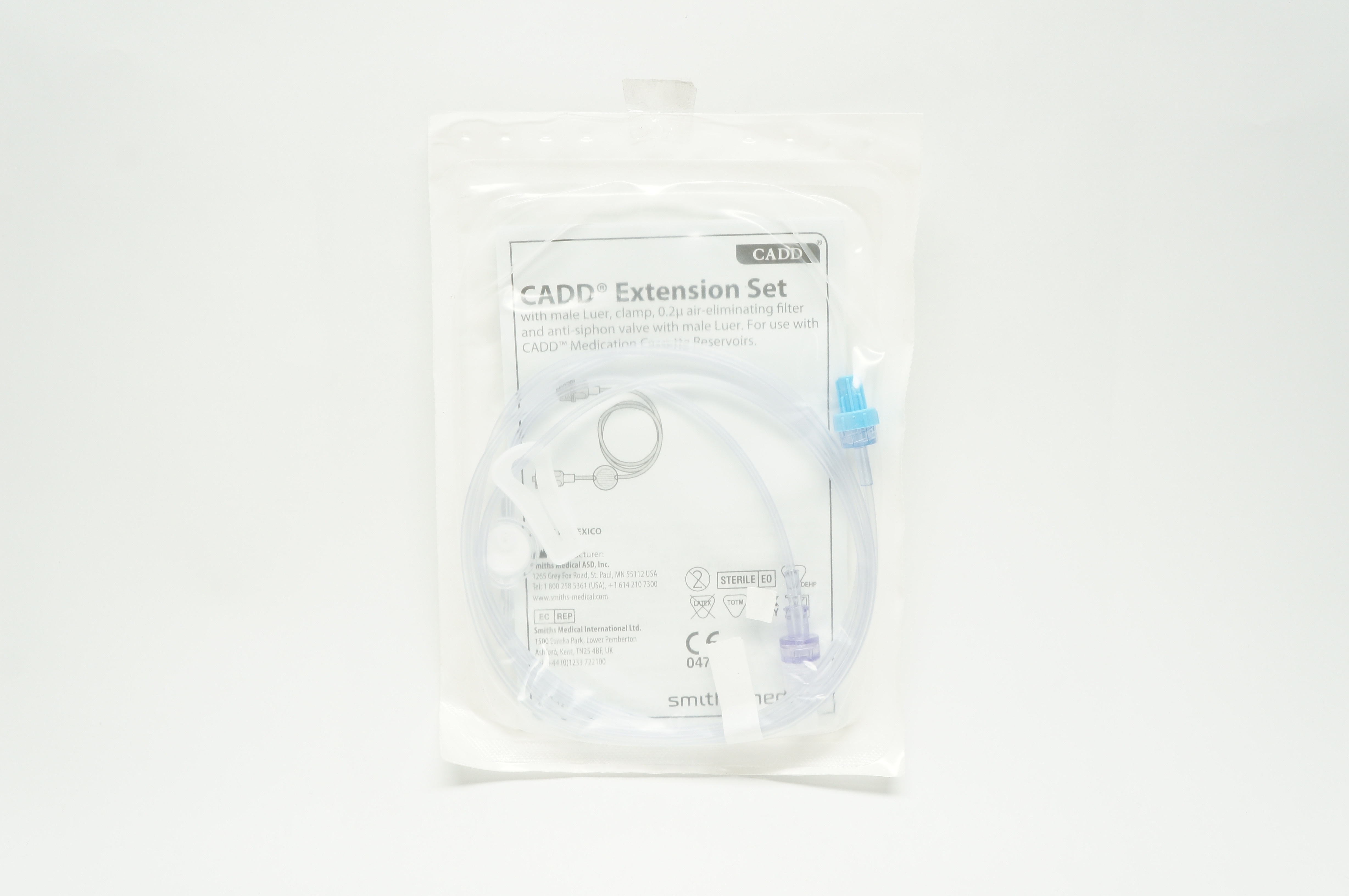 Smiths Medical 21-7106-24 CADD Extension Set 60inch