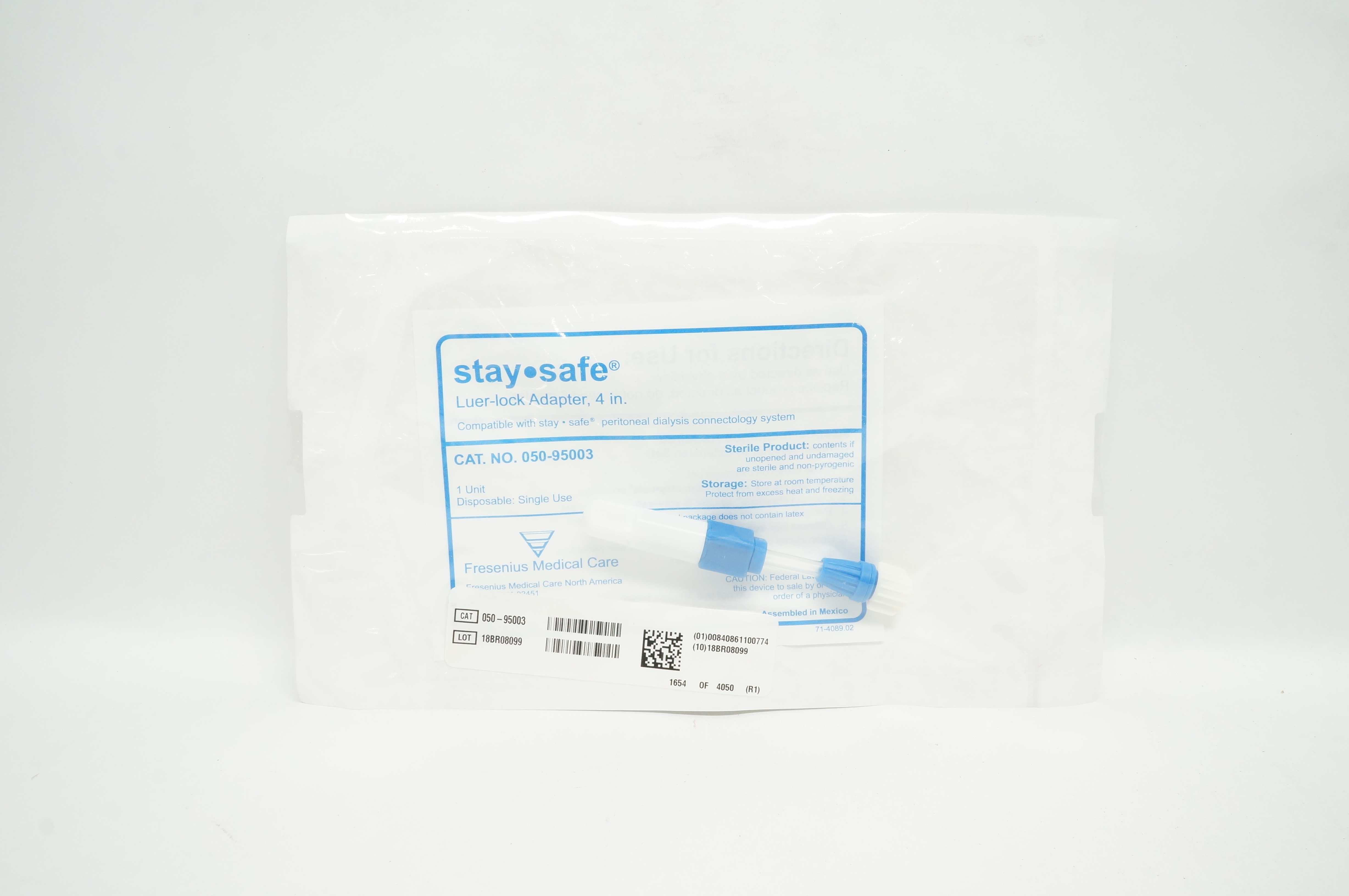 Fresenius Medical Care 050-95003 Luer-Lock Adaptor 4inch (x)