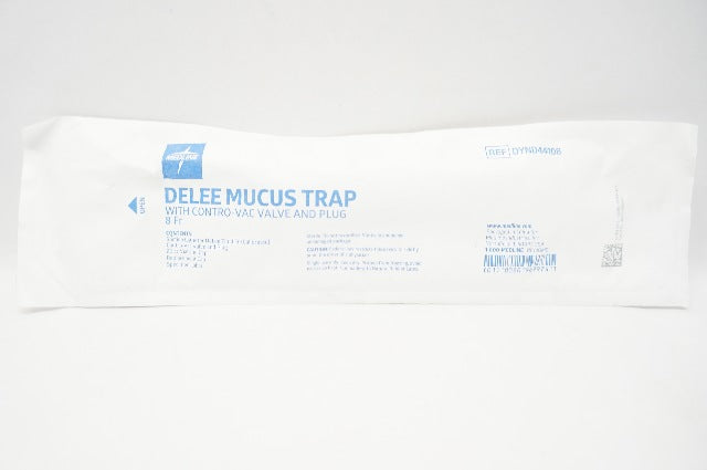 Medline DYND44108 Delee Mucus Trap W/ Contro-Vac Valve And Plug 8Fr