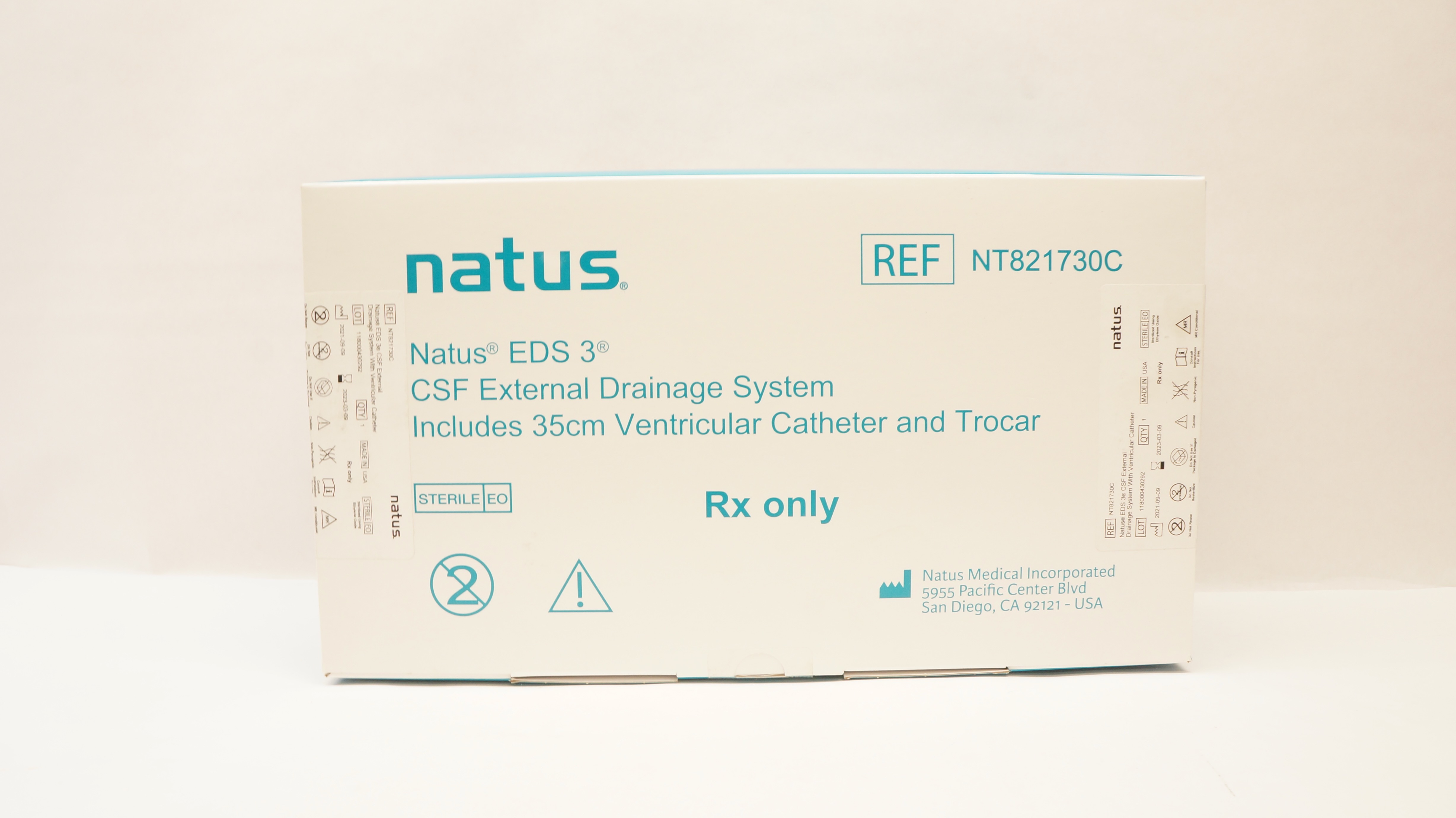 Natus Medical NT821730C EDS 3 CSF External Drainage System w/Ventricular Cath(x)