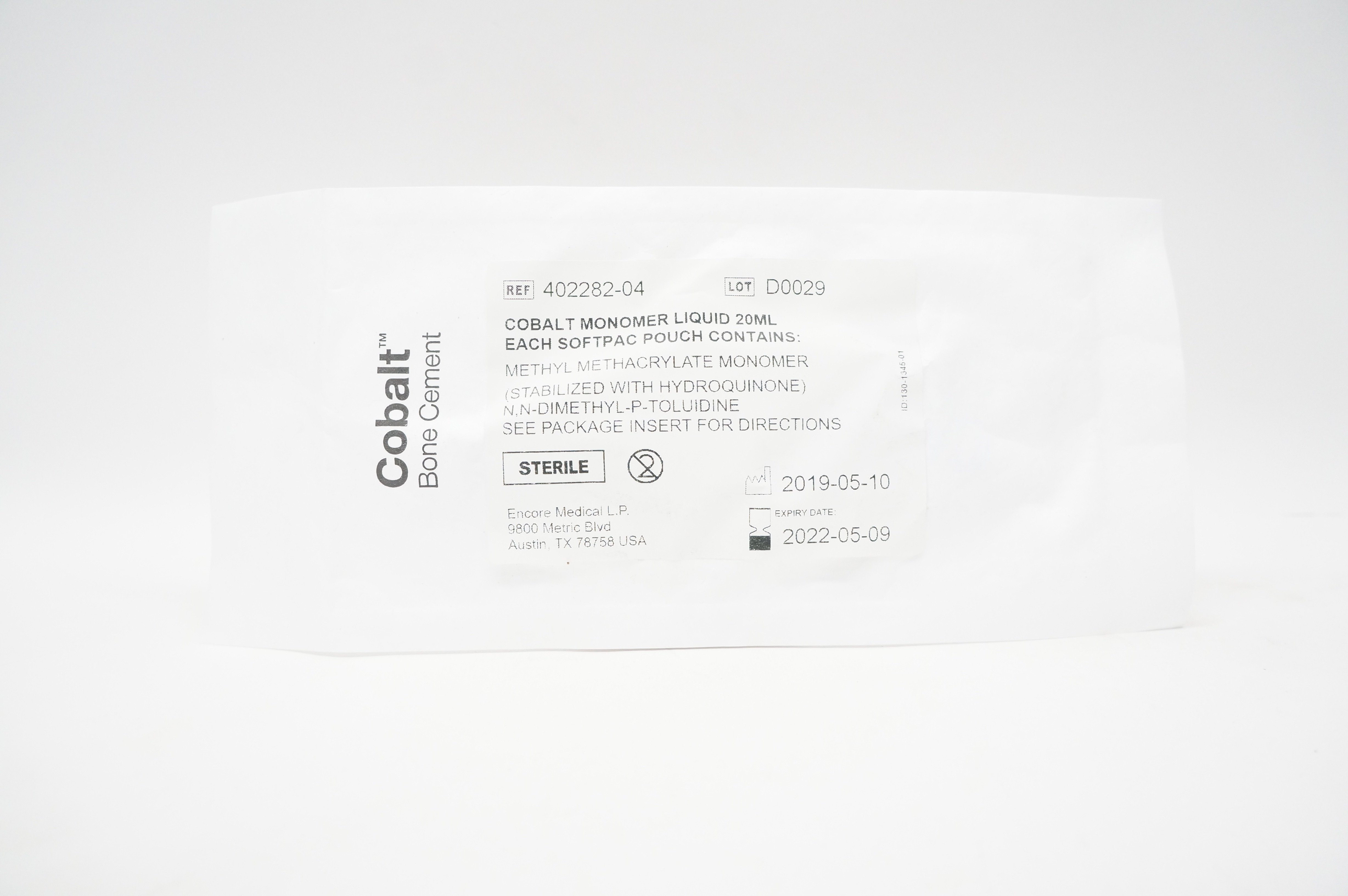 Cobalt 402282-04 Bone Cement