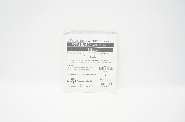 Edlaw Pharmaceutical 27-0380-9 Potassium Chloride 11.5g 1mEq/L