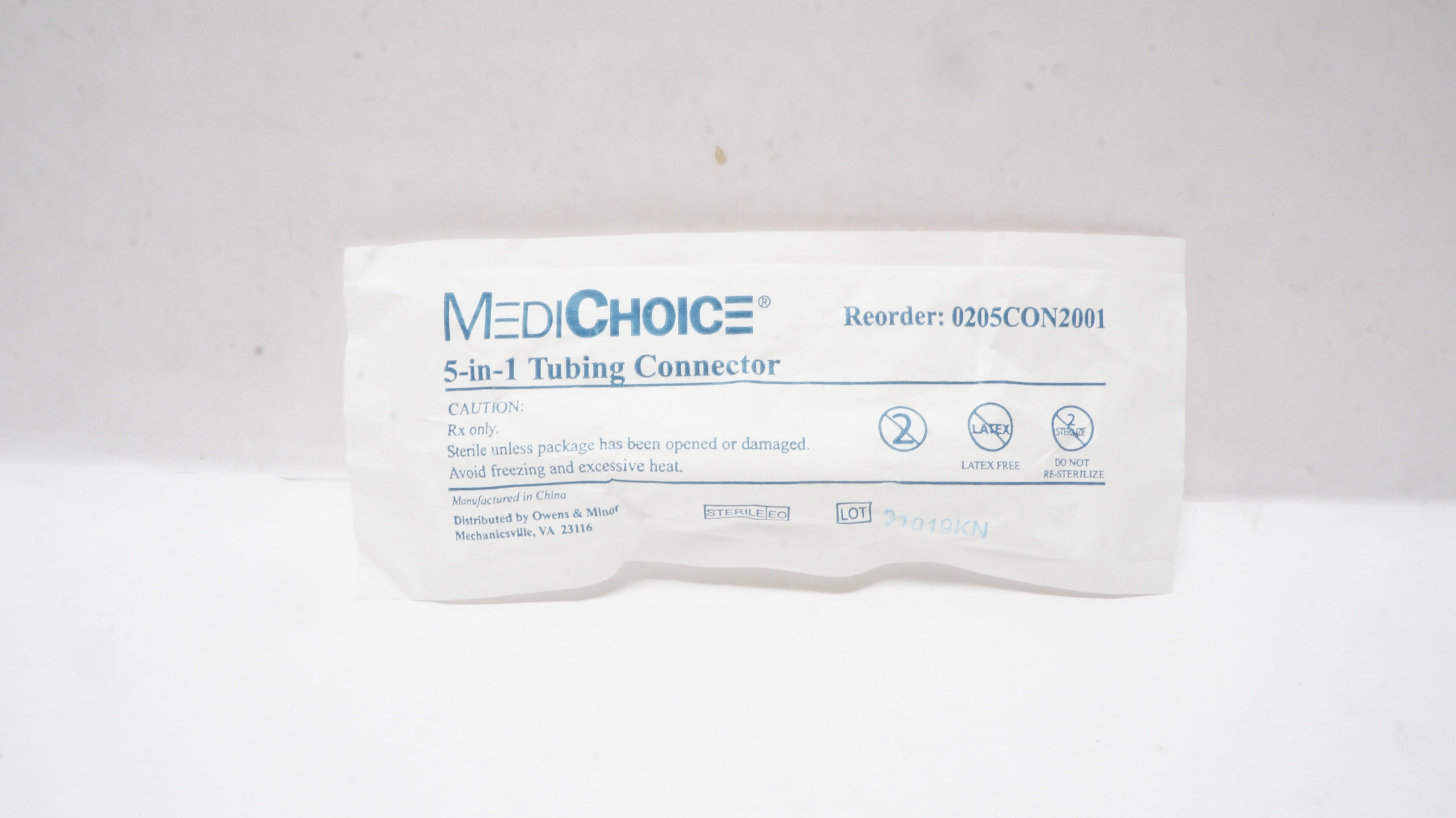 MediChoice 0205CON2001 5-in-1 Tubing Connector