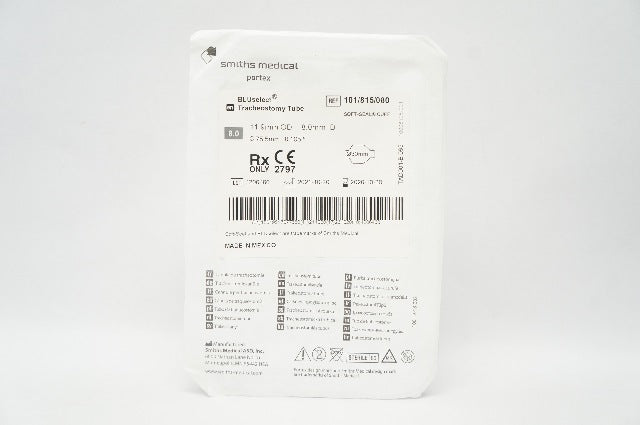Smiths Medical 101/815/080 BLUselect Tracheostomy Tube 11.9mm x 8.0mm