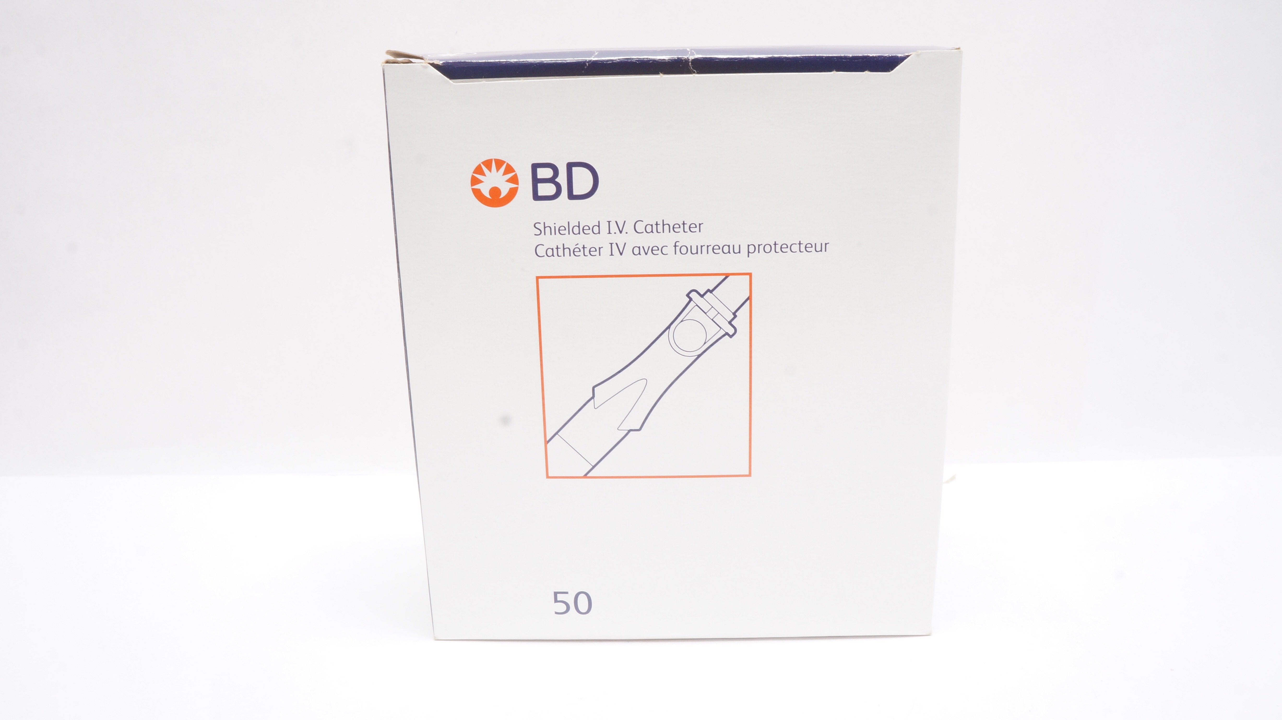 BD 381412 BD Insyte Autoguard Shielded IV Cath. 24Ga x 0.75inch - Box of 50 (x)
