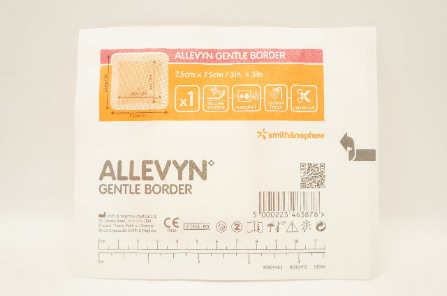 Smith & Nephew Allevyn Gentle Border 3inch x  3inch