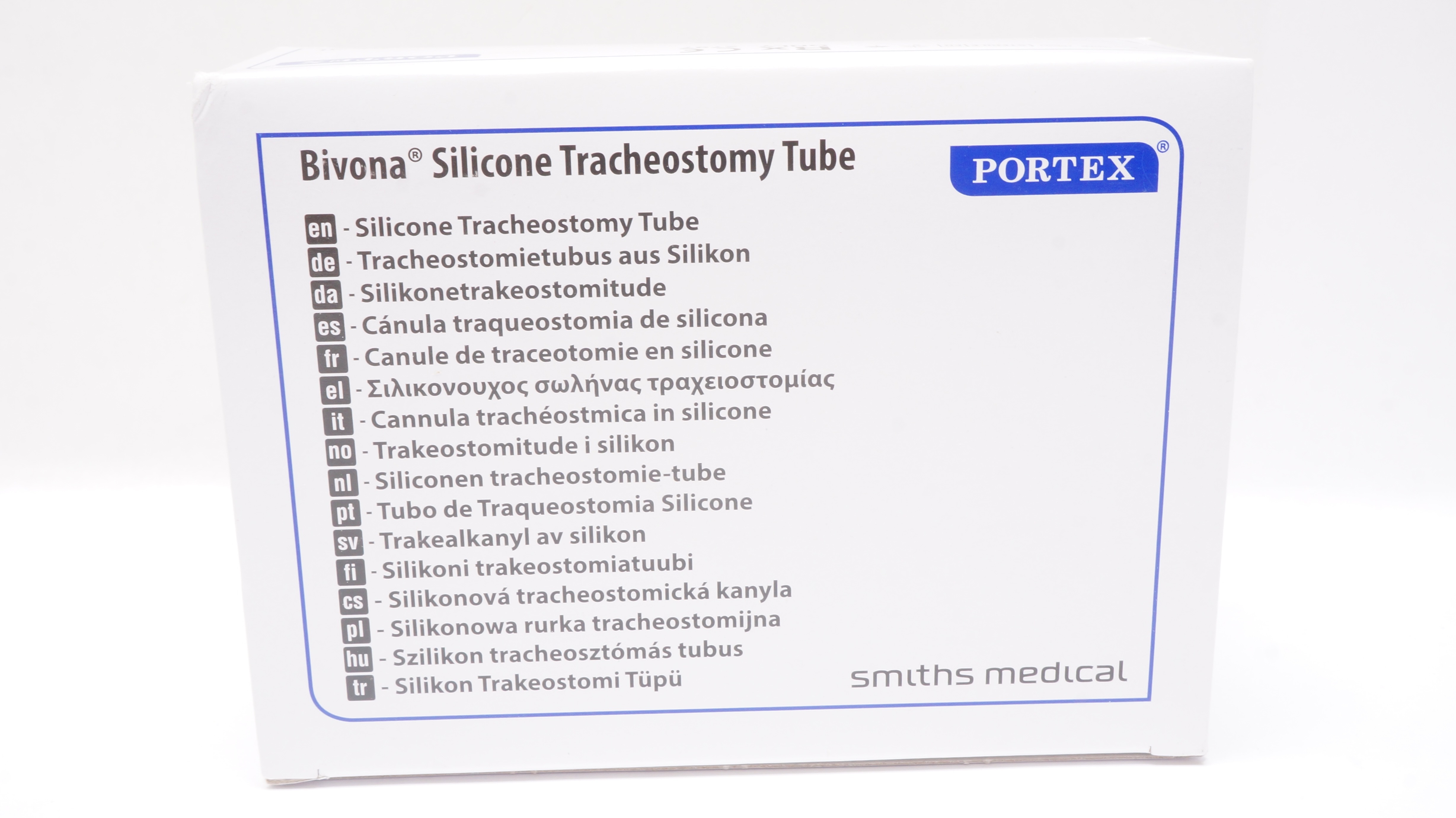 Smiths Medical 67PFSS45 Portex Bivona Tracheostomy Tube 4.5ID x 6.7OD x 42mm