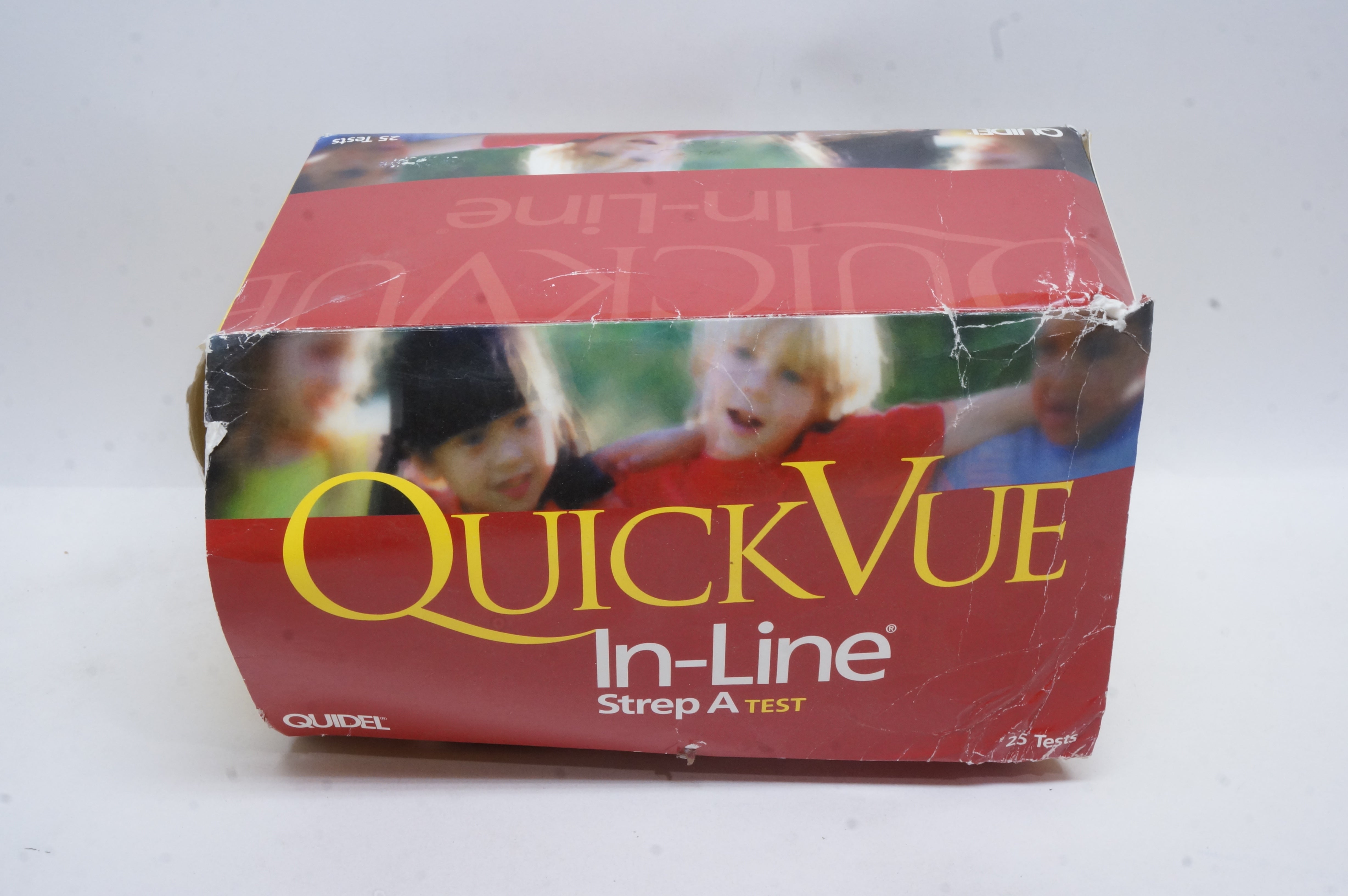 Quidel QuickVue InLine Strep A Test (x) Box of 25 Tests
