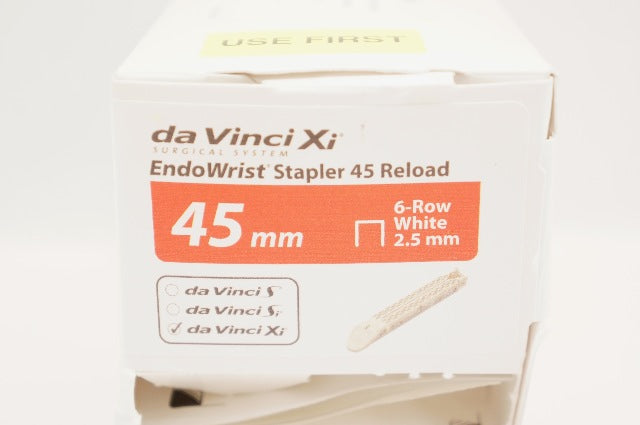 Intuitive 48645W daVinci Xi EndoWrist Stapler45mm Reload 6Row 2.5mm-Box of 12(x)
