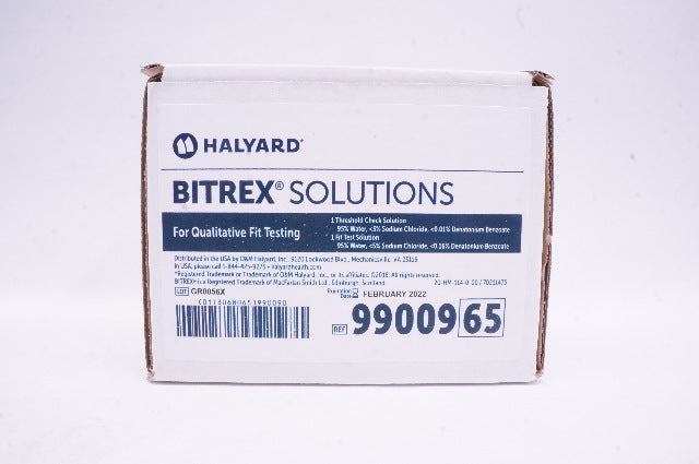 Halyard 9900965 Bitrex Solutions For Qualitative Fit Testing