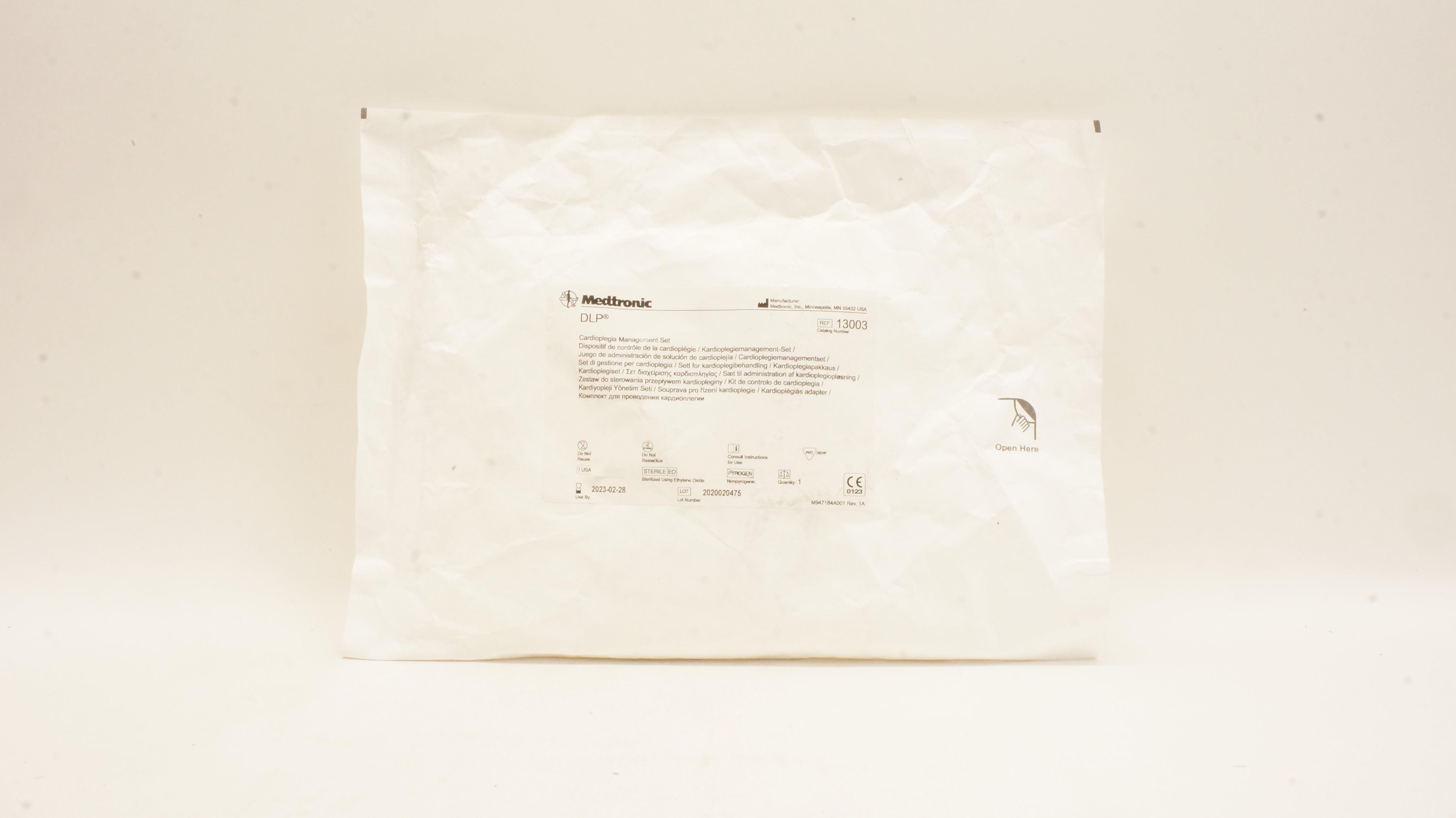 Medtronic 13003 DLP Cardioplegia Management Set