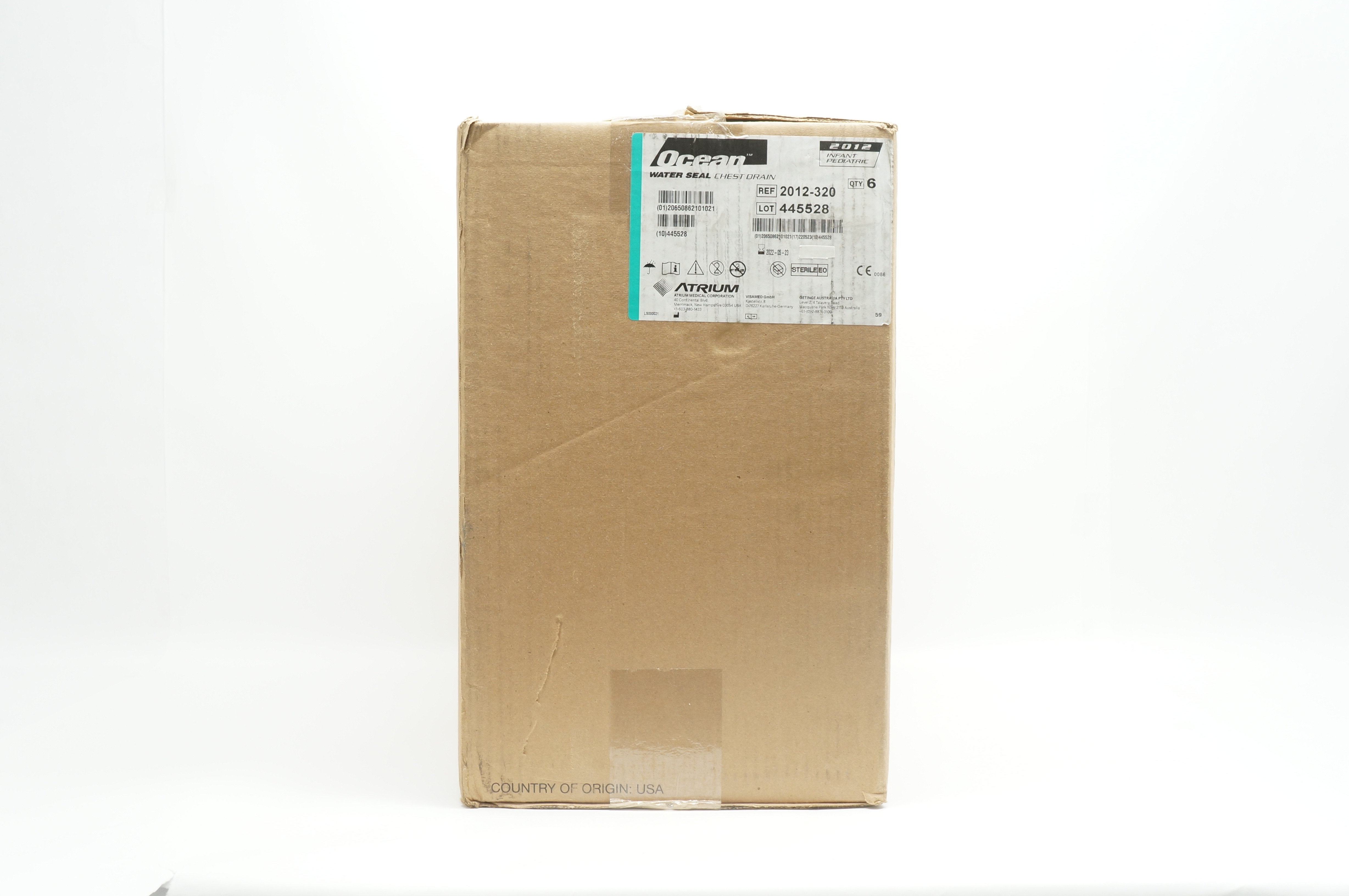 Atrium 2012-320 Ocean Water Seal Chest Drain – Case of 6