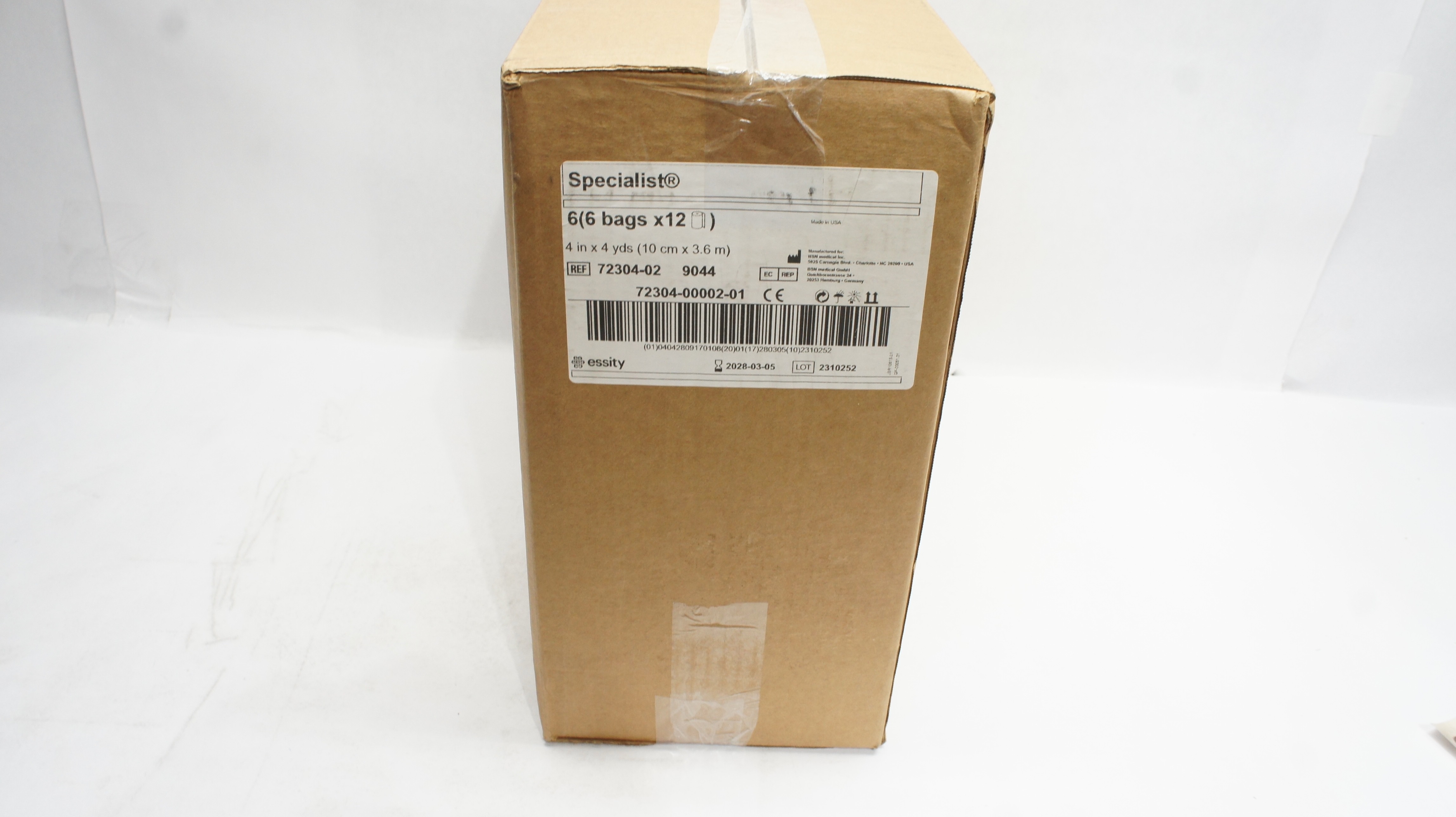 BSN Medical 72304-02 Specialist Cast Padding 4inch x 4yds - Pack of 72