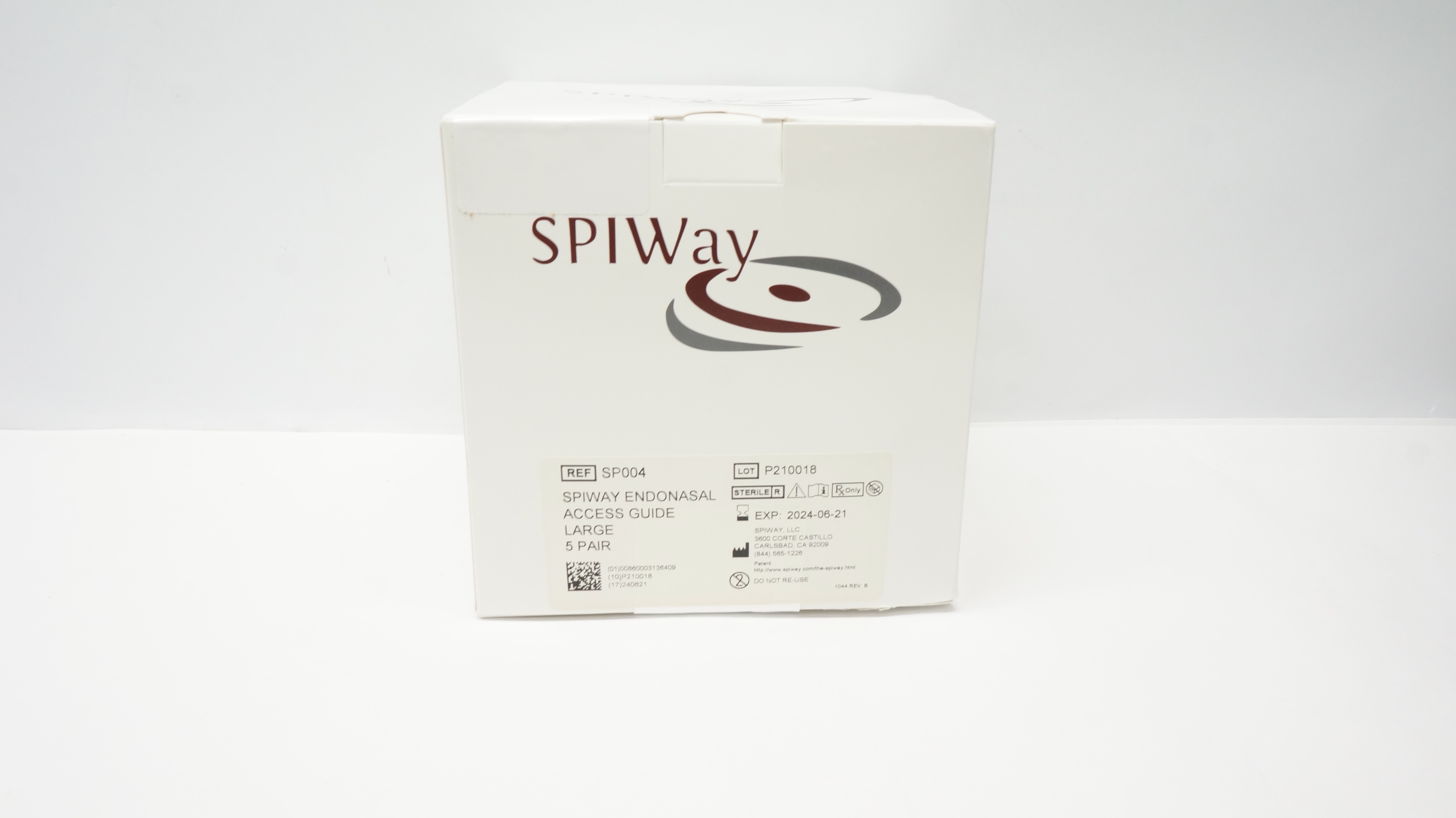 Spiway SP004 Endonasal Access Guide Large (x) - Box of 5 Pair