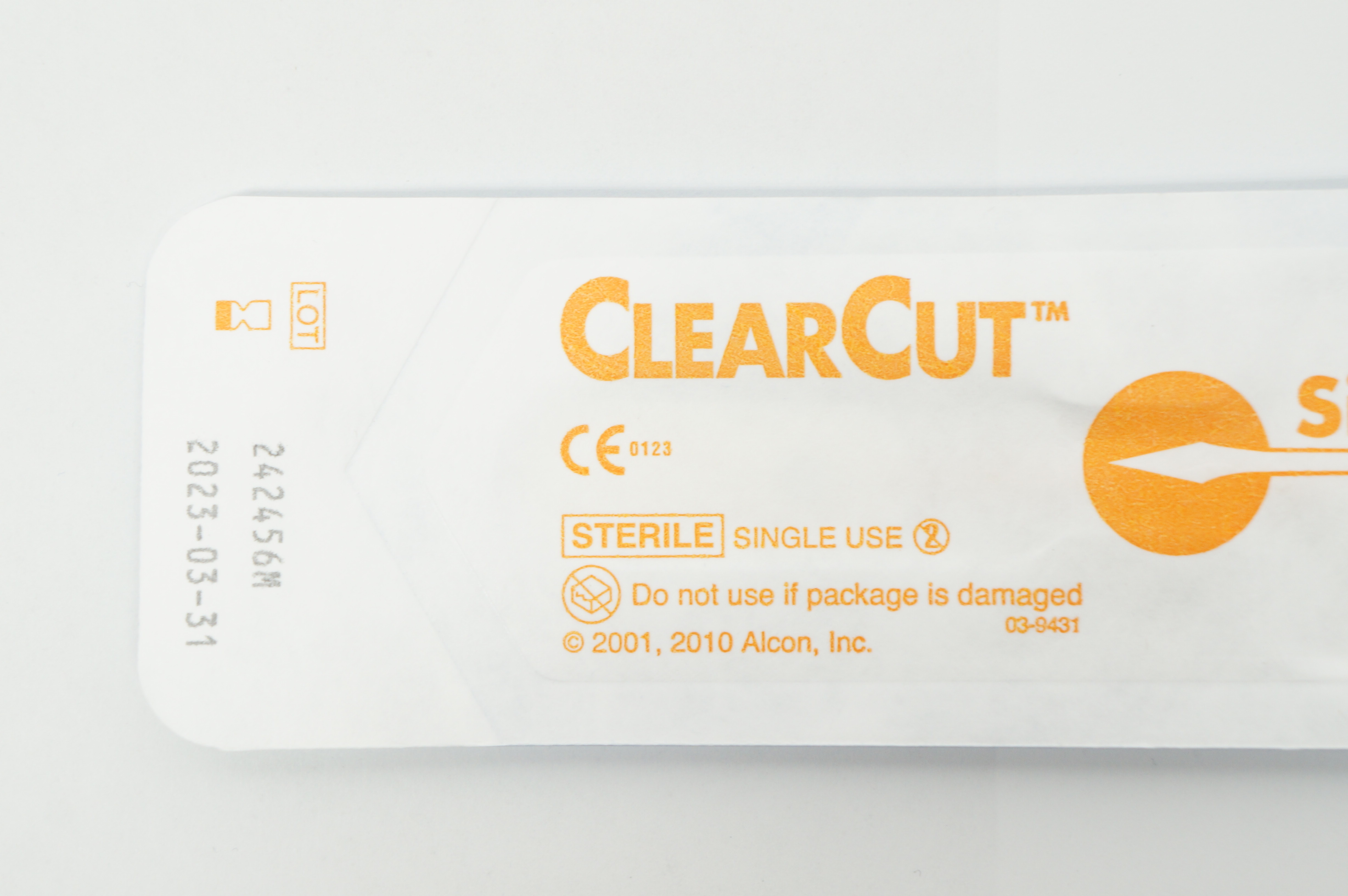 Alcon 8065921541 ClearCut Dual Bevel SidePort Knife 1.2mm Angled