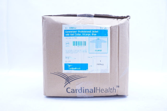 Cardinal Health 2202LJ Convertors Professional Jacket, XL - Box of 25