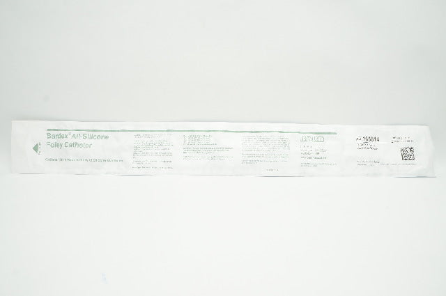 Bard 165814 Bardex All-Silicone Foley Cath. 14 Ch/Fr 5cc Ribbed Balloon (x)